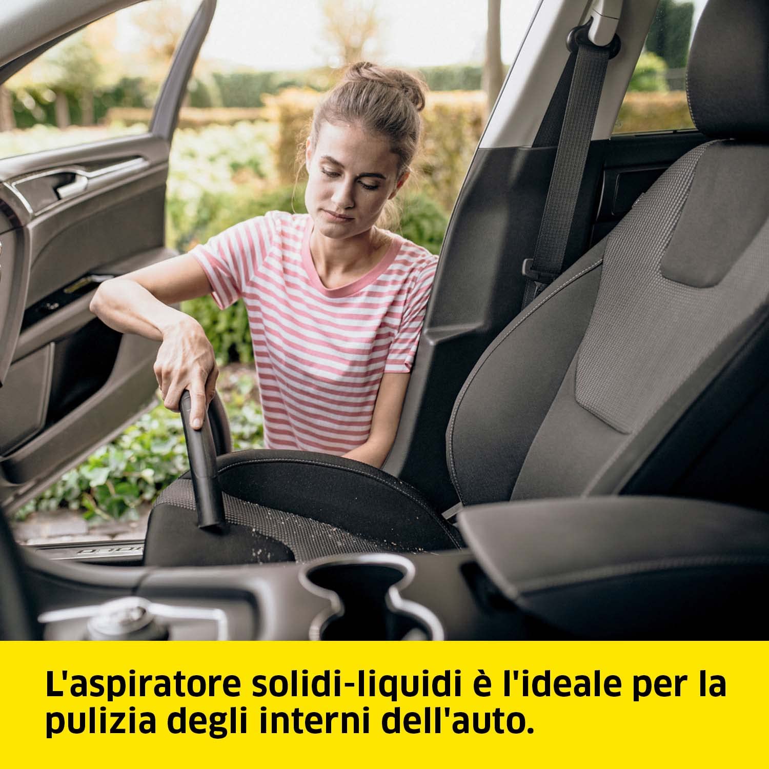 KÄRCHER aspiratore solidi liquidi WD 6 P S V-30/8/35/T con presa elettroutensile, 1300 W, contenitore in plastica: 30 l, tubo di aspirazione: 3,5 m, funzione soffiante, filtro in vello