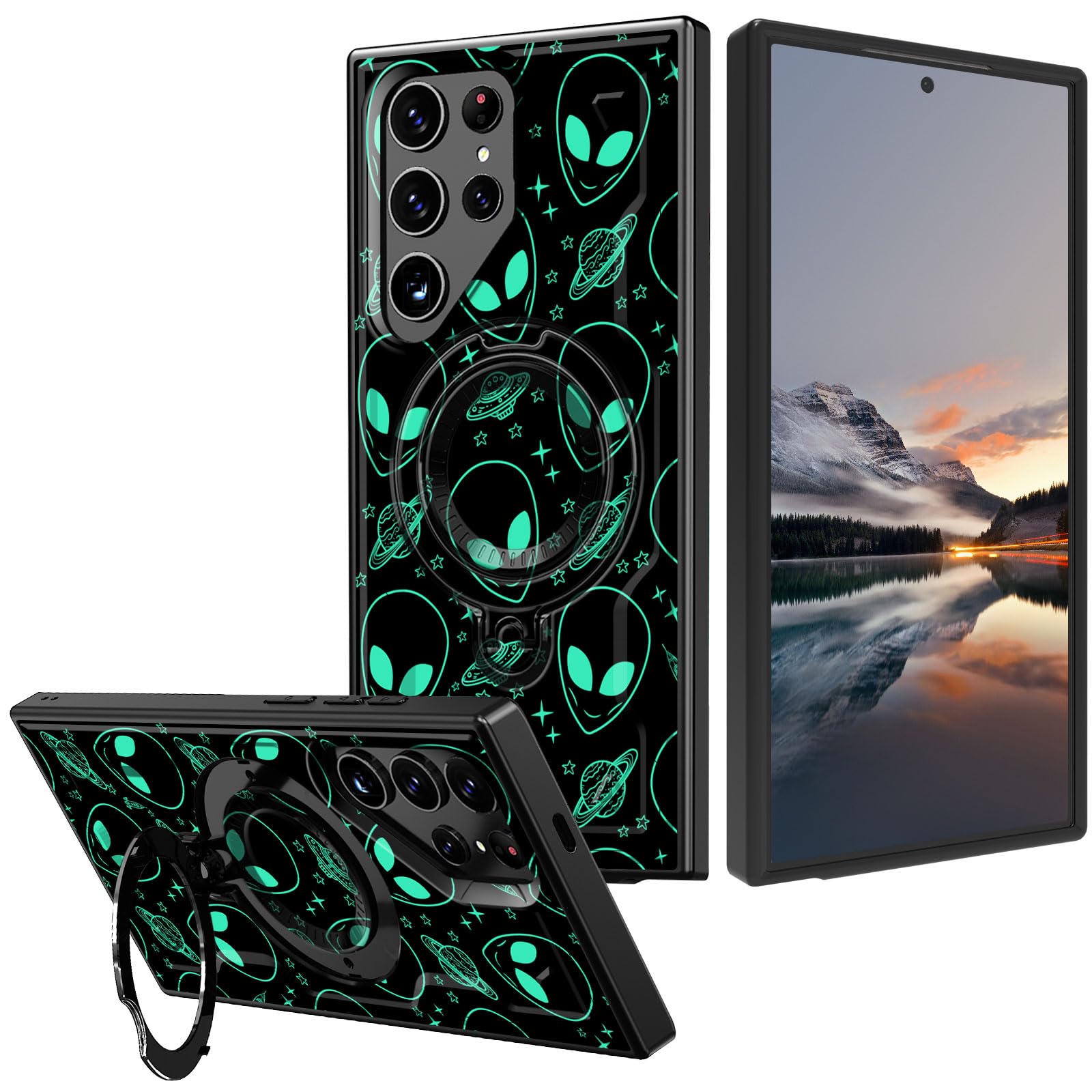 Amazon.com: for Samsung Galaxy S24 Ultra Case with Stand & Ring