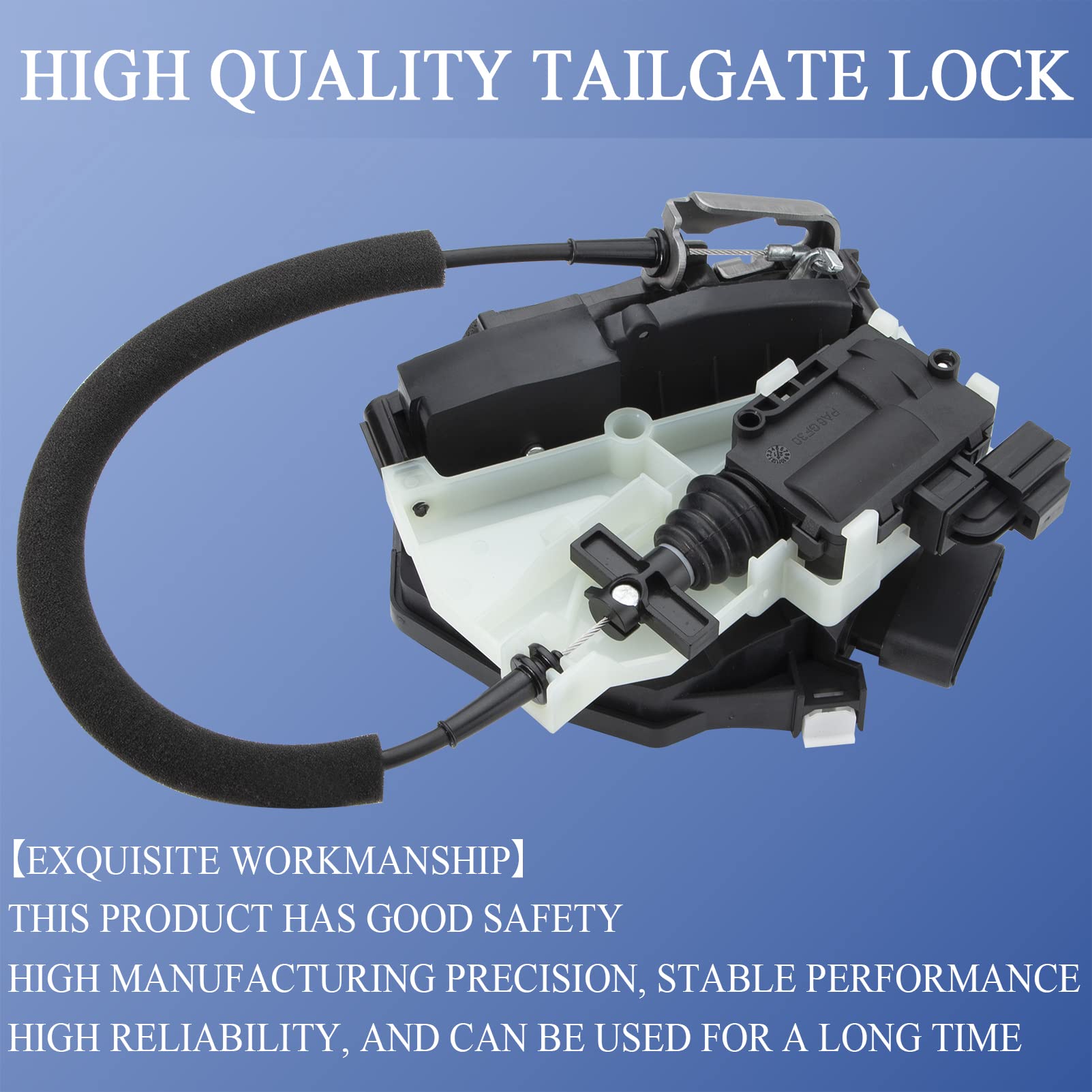 Cerradura de Portón Trasero CN15-A219A-NE Pestillo de Tapa de Maletero para Ecosport 2013-2017