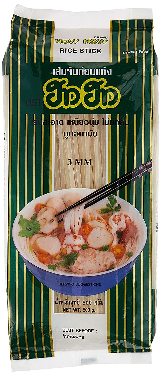 How How Rice Noodles, Milk Free, Vegetarian, 500 Gm
