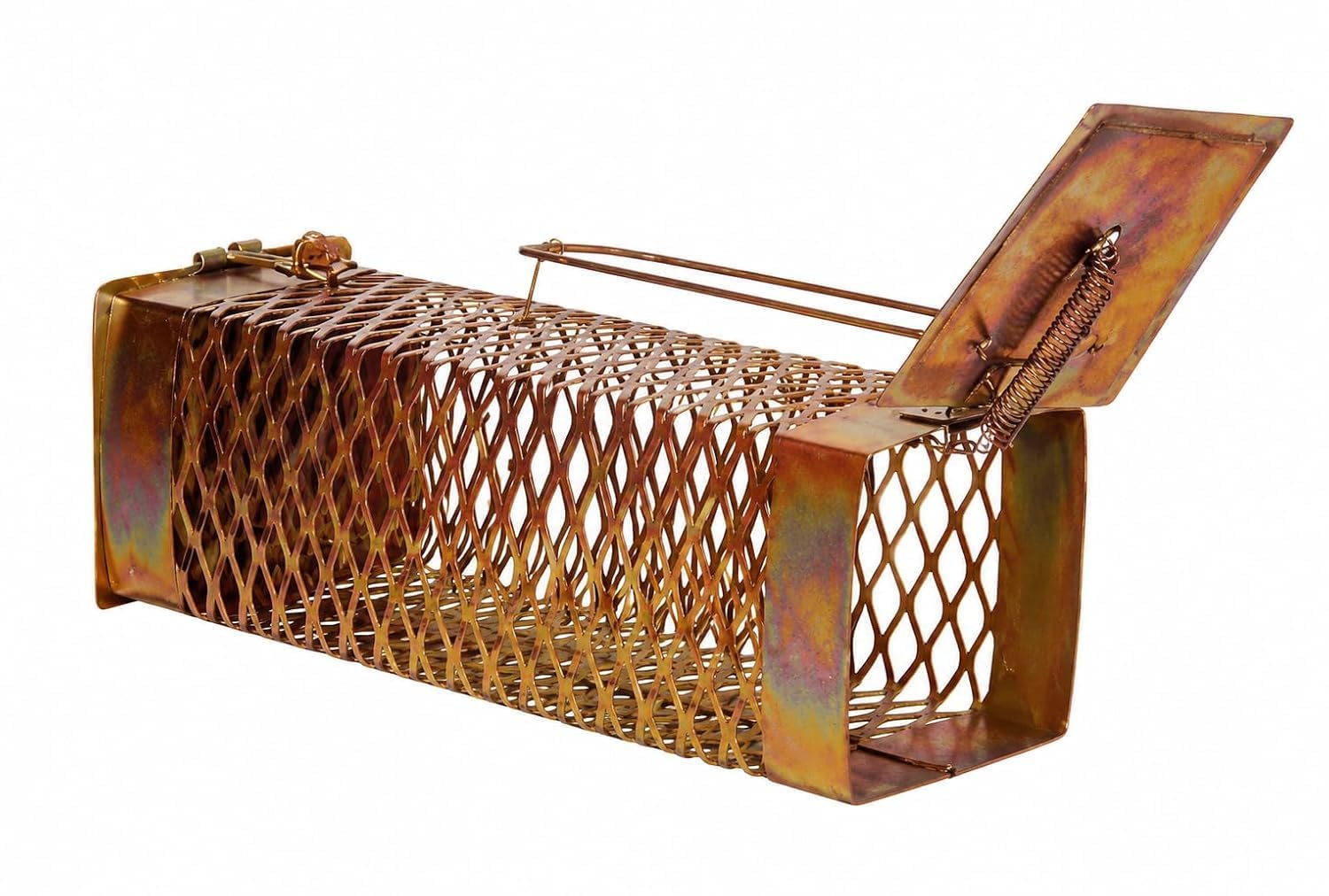 Heavy Duty Rat Trap Cage | Reusable Humane Live Catch Mouse Trap | Metal Rodent Catcher for Home, Kitchen, Office, Warehouse & Garden | Safe No Poison Rat & Mouse Control-image-45