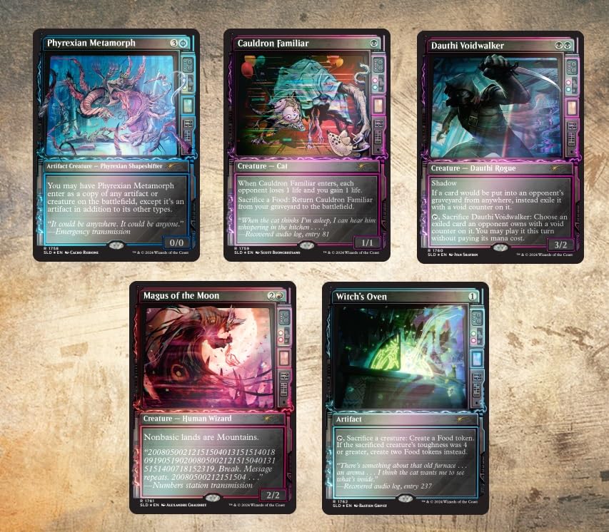 Amazon.com: MTG Secret Lair: Showcase: Duskmourn (Foil