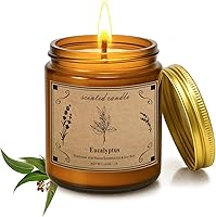Vista 15 de Velas perfumadas, vela perfumada en tarro grande de 16 onzas, vela de cera de soja rosa con 100 horas de tiempo de combustión, vela de aromaterapia