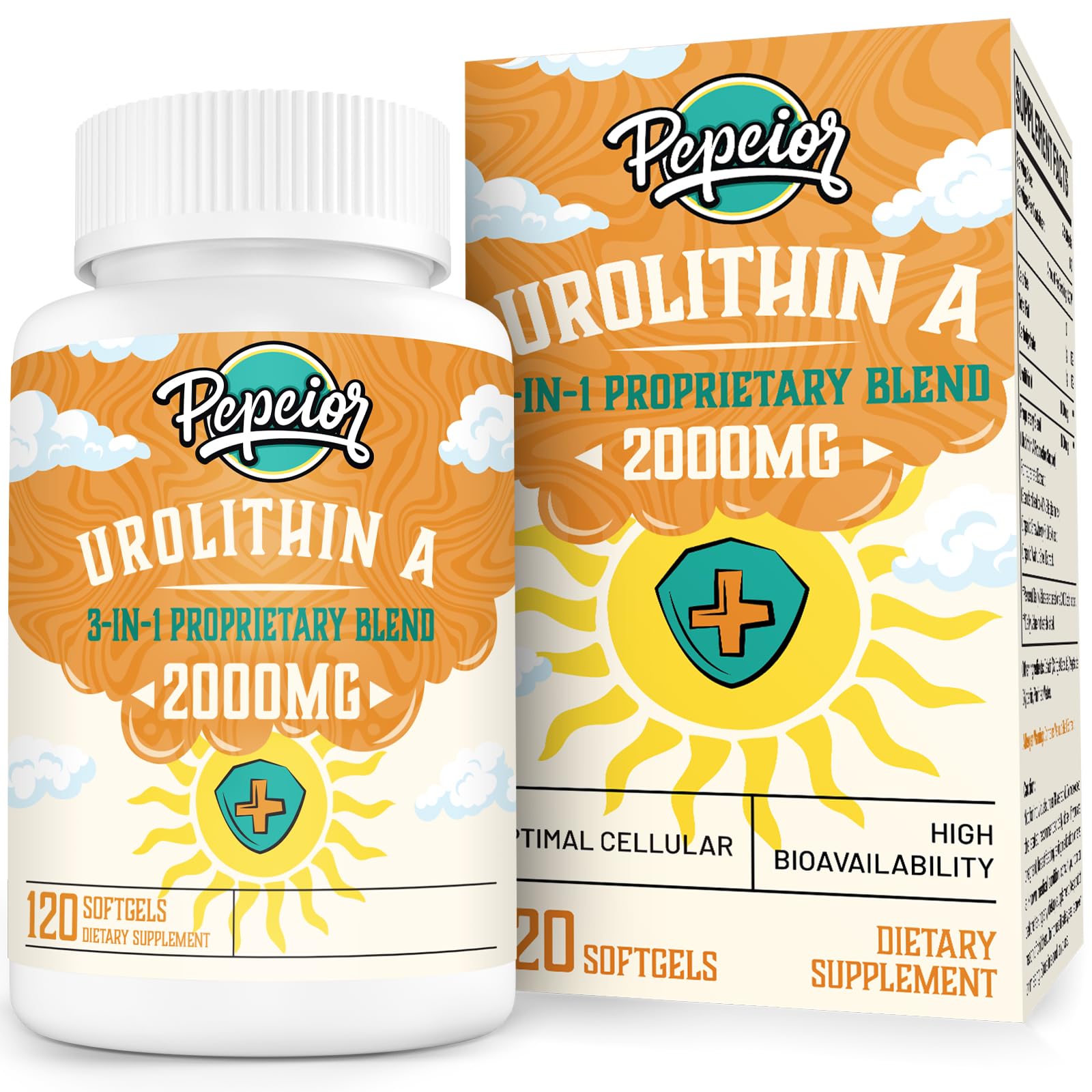 Urolithin A Supplement 1 Bottle— 2000MG