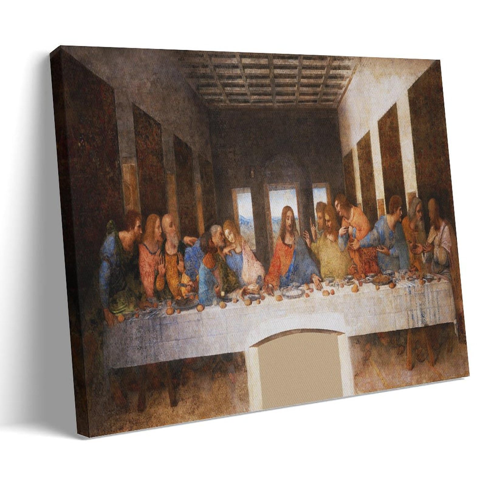 世界の名画 ダ・ヴィンチ 美術品 インテリア 印刷 アート 最後の晩餐 elegant-club_a032-11293