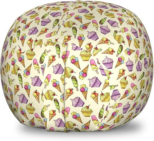 Miniatura 151 de Ambesonne Silla de almacenamiento de juguetes de galaxia, arte espacial de la galaxia, planetas del sistema solar, planetas, mercurio, urano,