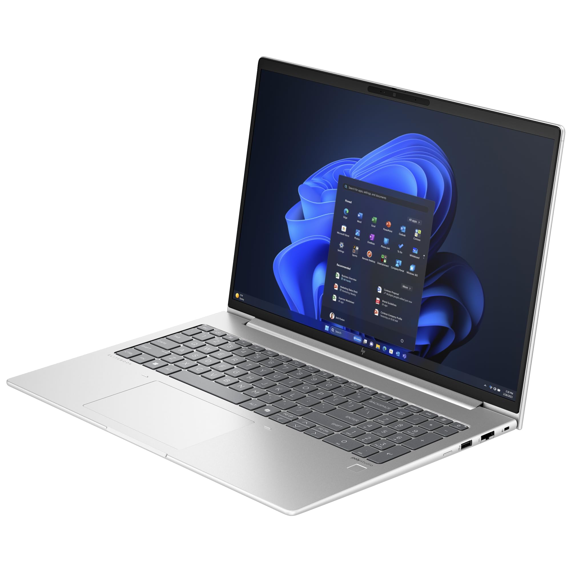 EliteBook 665 G11 (9C0H5EA) (silber, Windows 11 Pro 64-Bit, 40.6 cm (16 Zoll), 256 GB SSD)