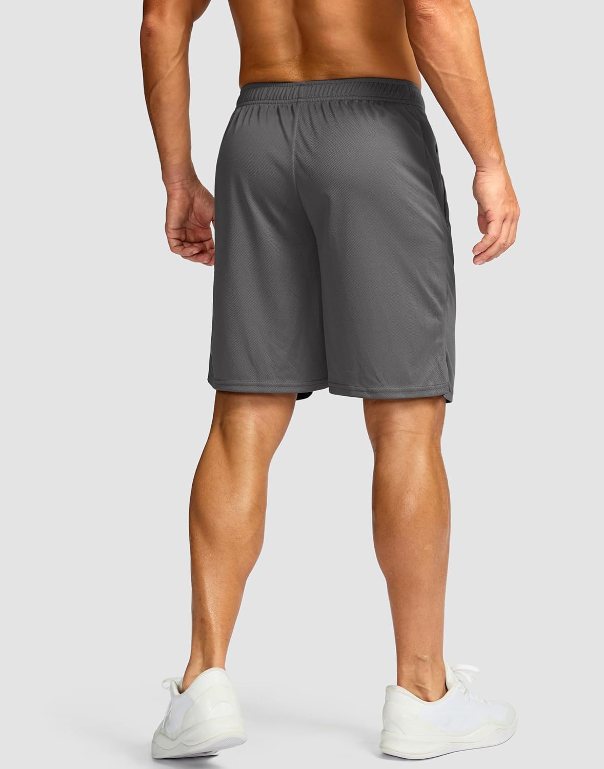 G Gradual Men's 5"/ 7"/ 9" Workout Running Shorts Quick Dry Lightweight Gym Shorts with Zip Pockets - Image 3