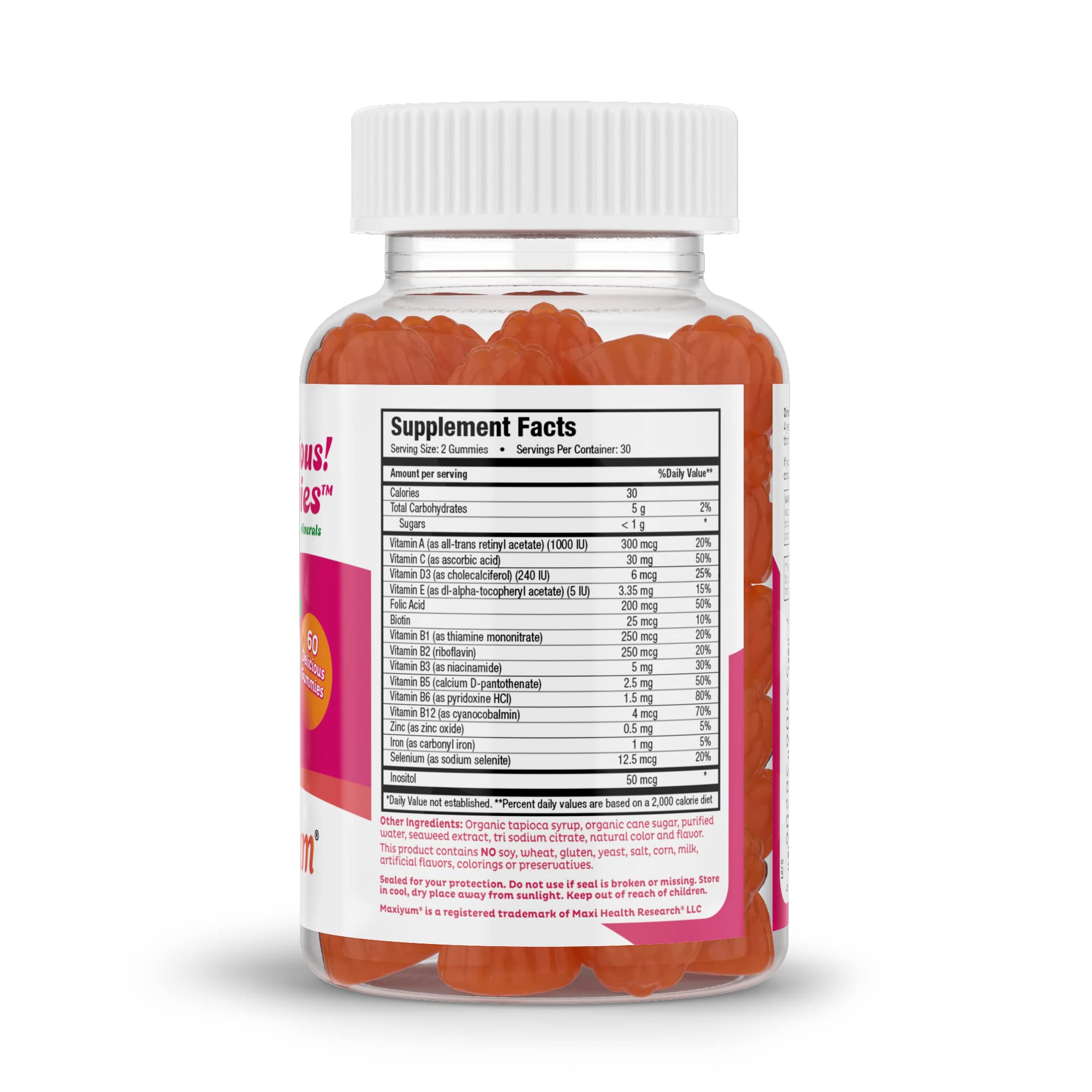 Buy Multivitamin Gummies Vitamins for Adults & Kids Cherry Flavored