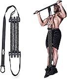 INNSTAR Elastique Musculation Traction Fitness, Réglable Bandes de résistance Musculation pour des Pull Up Bar, Bandes de Traction pour Pilates, Entraînement, Stretching, Gym pour, Pull-Up Banda elastica fitness-Noir