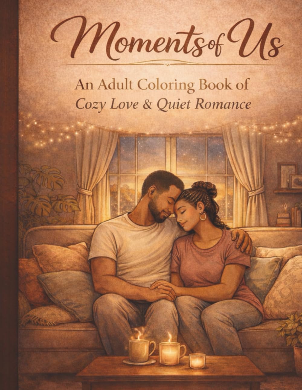 Moments of Us: An Adult Coloring Book of Cozy Love & Quiet Romance