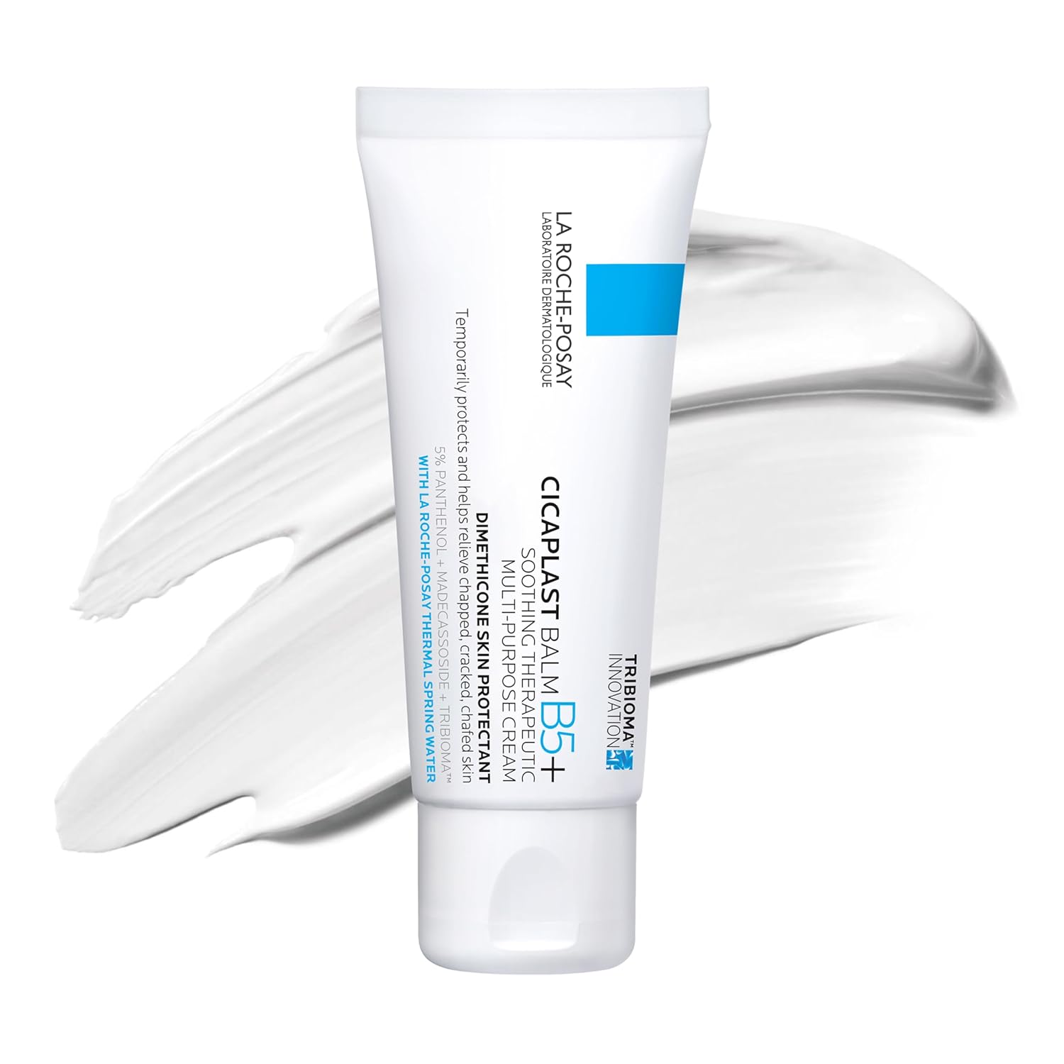 La Roche-Posay Cicaplast Balm B5, Healing Ointment and Soothing Therapeutic Multi Purpose Cream for Dry & Irritated Skin, Body and Hand Balm, Baby Safe, Fragrance Free 1.35 Fl Oz - Image 1 of 9