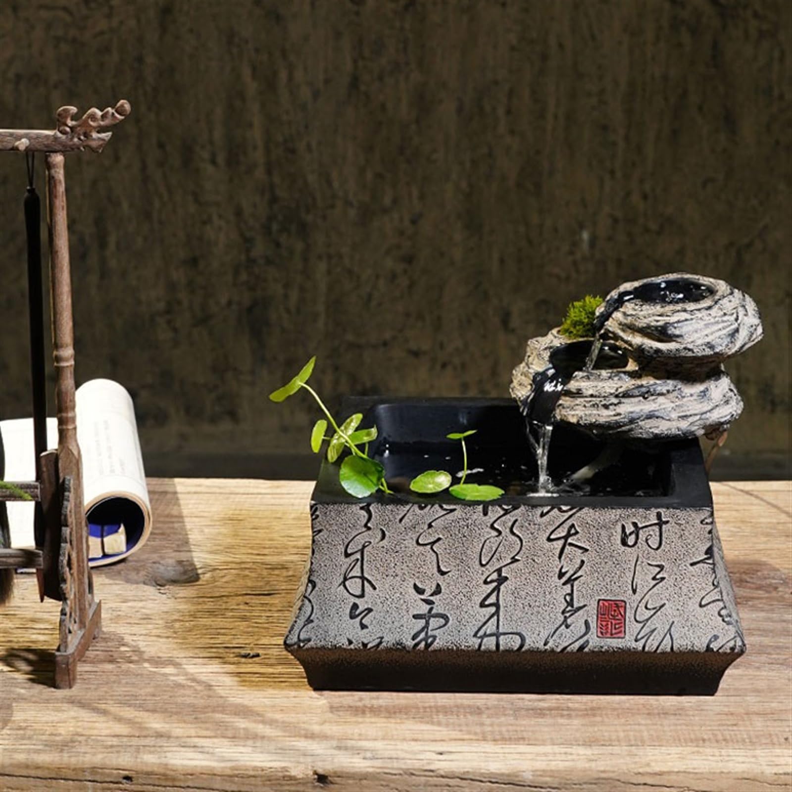 Fuentes de Mesa Adornos De Agua Sala Estar Oficina
