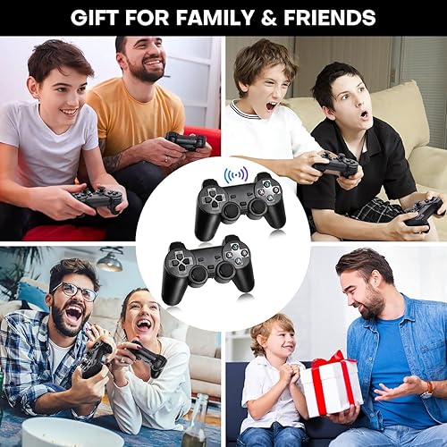 Miniatura 7 de Consola de juegos retro actualizada 2025, consola de juegos retro inalámbrica, más de 21.700 videojuegos retro nostalgia, Plug & Play TV Game Stick