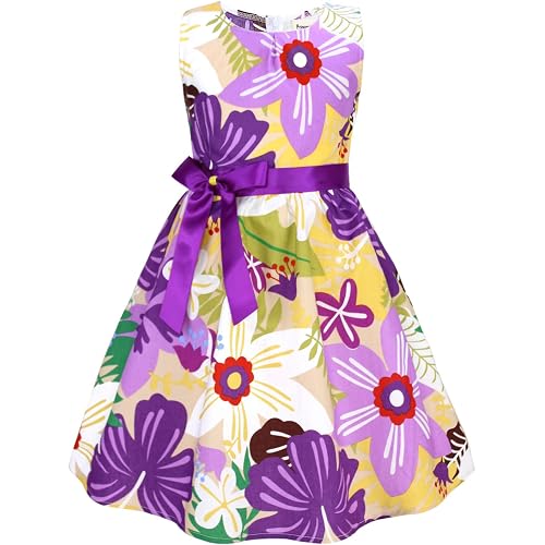 Kid Floral Cotton Girls Dresses Summer Girl Clothes