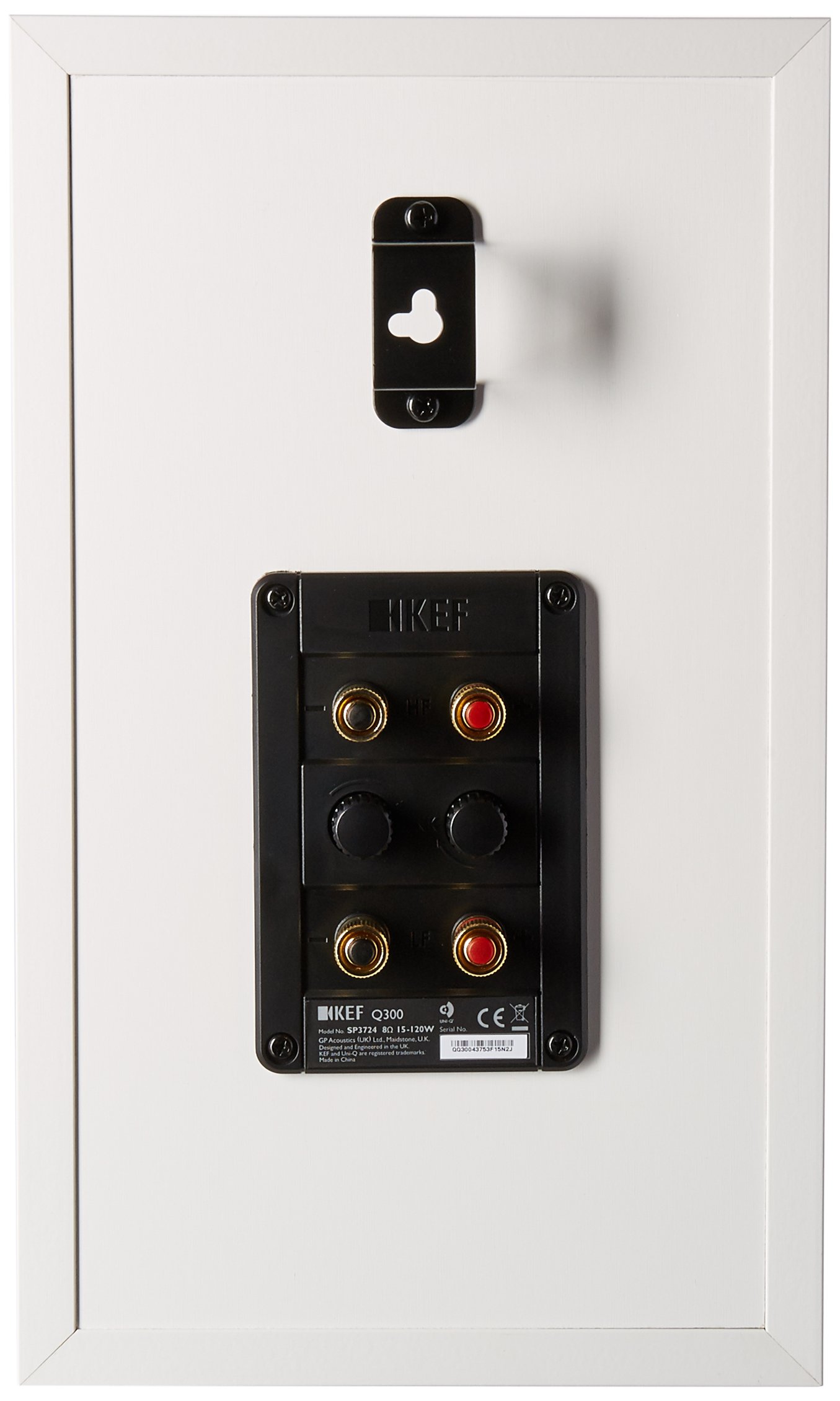 Kef Q300 Coppia diffusore da scaffale a 3 vie, Bianco