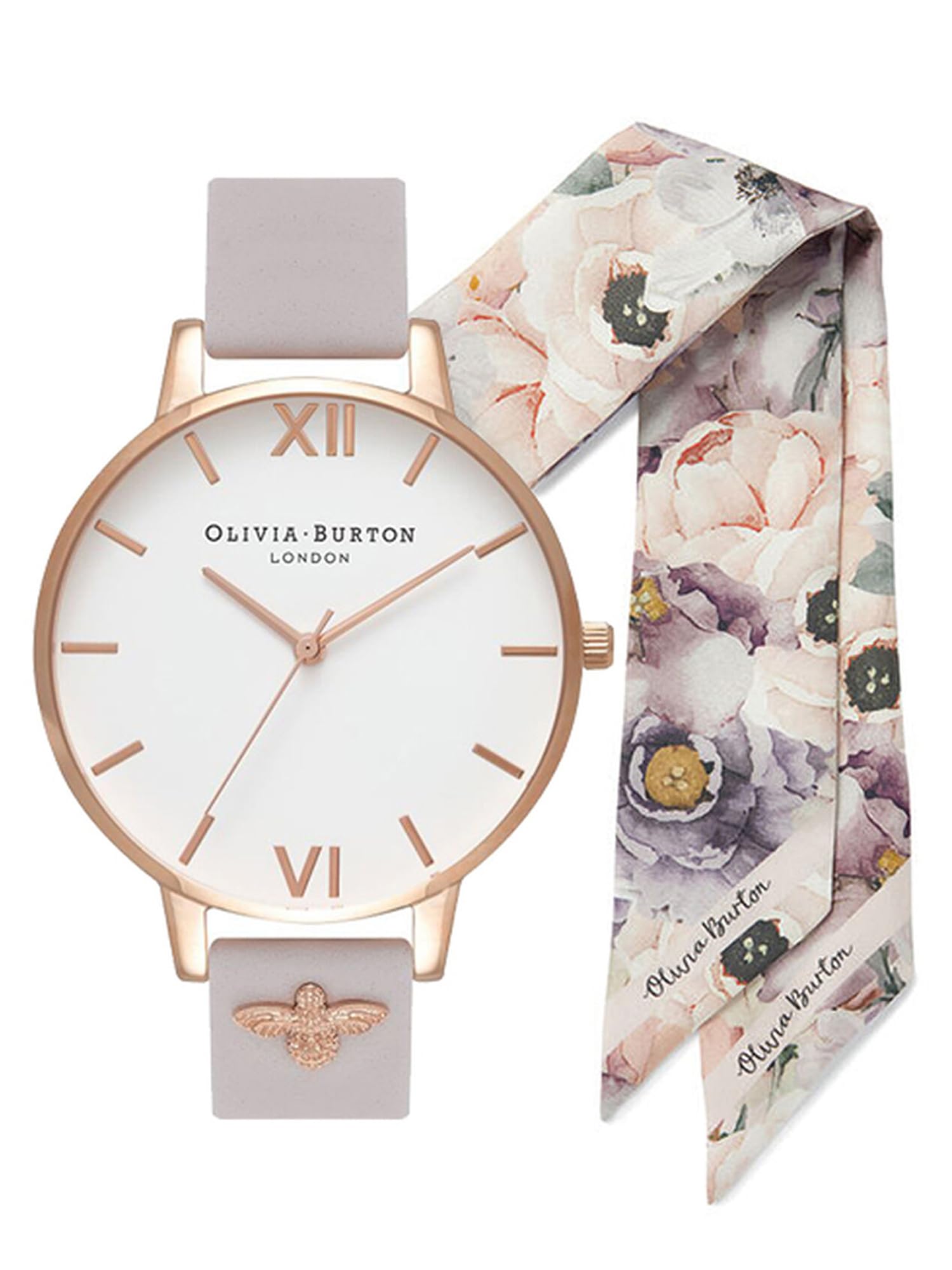 Olivia burton 3D Bee Qtz Basic White Round Dial Womens Watch|Blush Leather Material|Blush Color Band - OBGSET52 (B0BSQYQVHL) Amazon Price History, Amazon Price Tracker