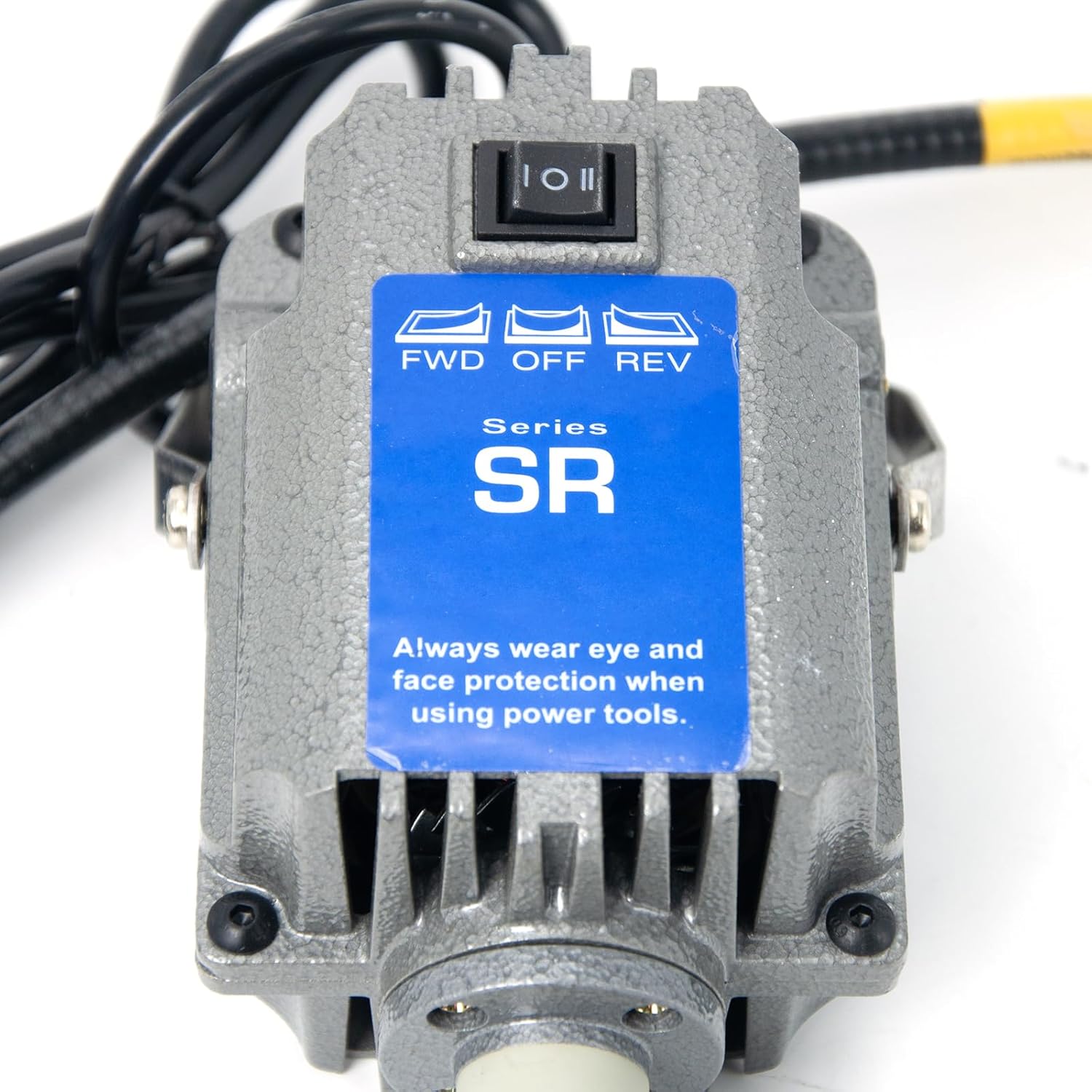 SR 1/6 hp Moto with H.30 Handpiece & Foot Pedal Speed Control - 115V Electric Rotary Tool for Polishing, Grinding, Carving & Drilling