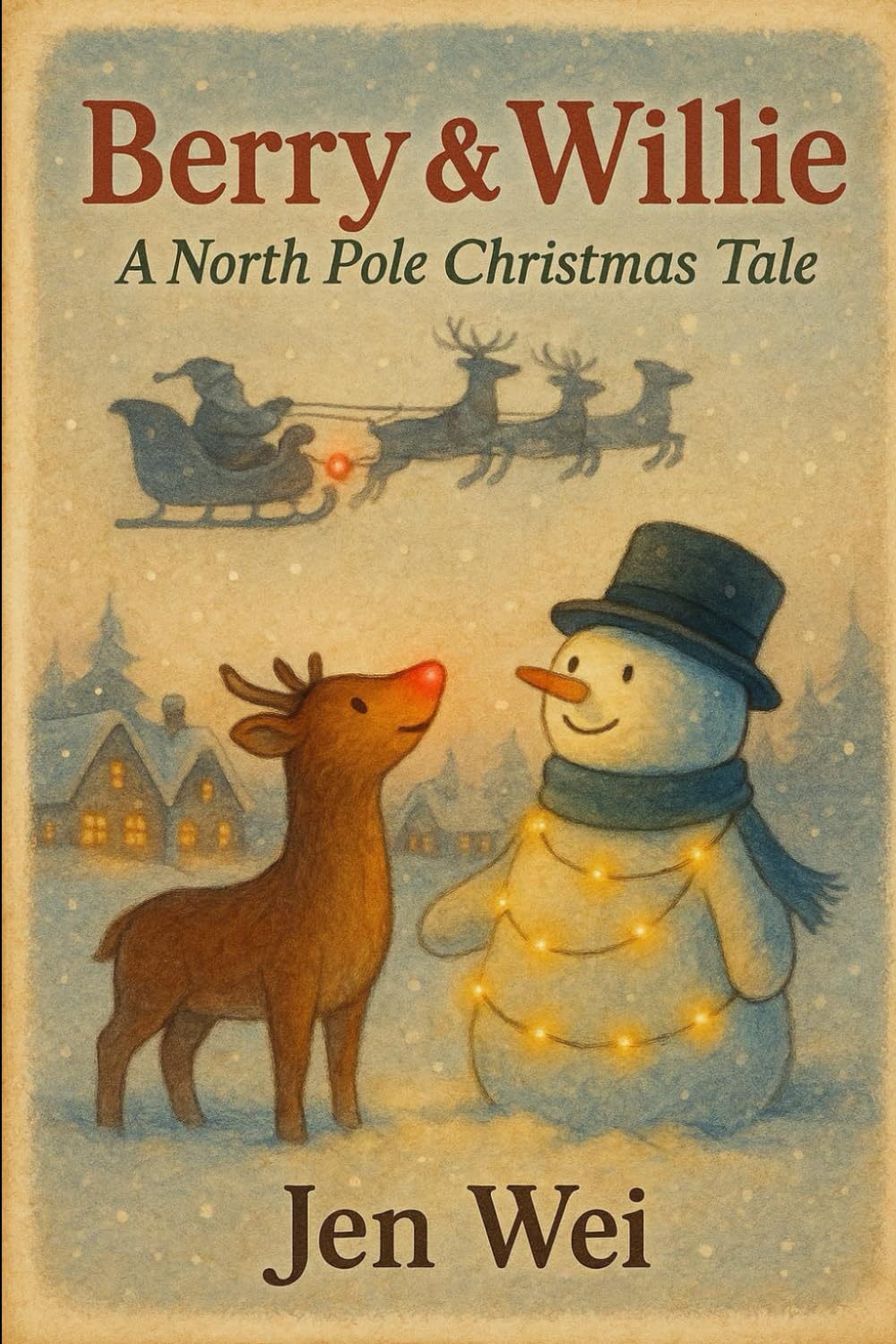 Berry and Willie: A North Pole Christmas Story (Holiday Season Books for Children and Adults)