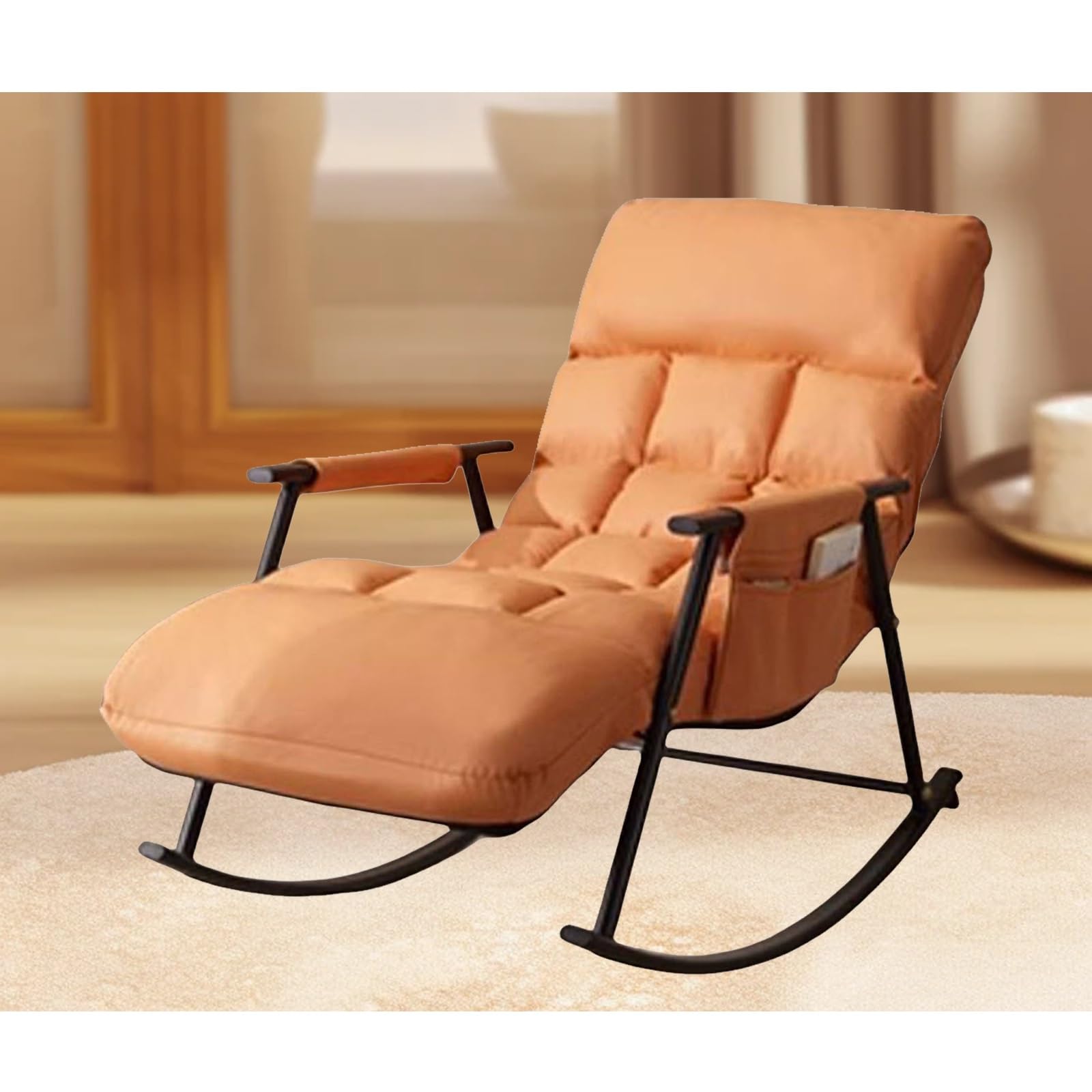 Fauteuil inclinable salon avec grand rangement pour vos moments de lecture et de détente