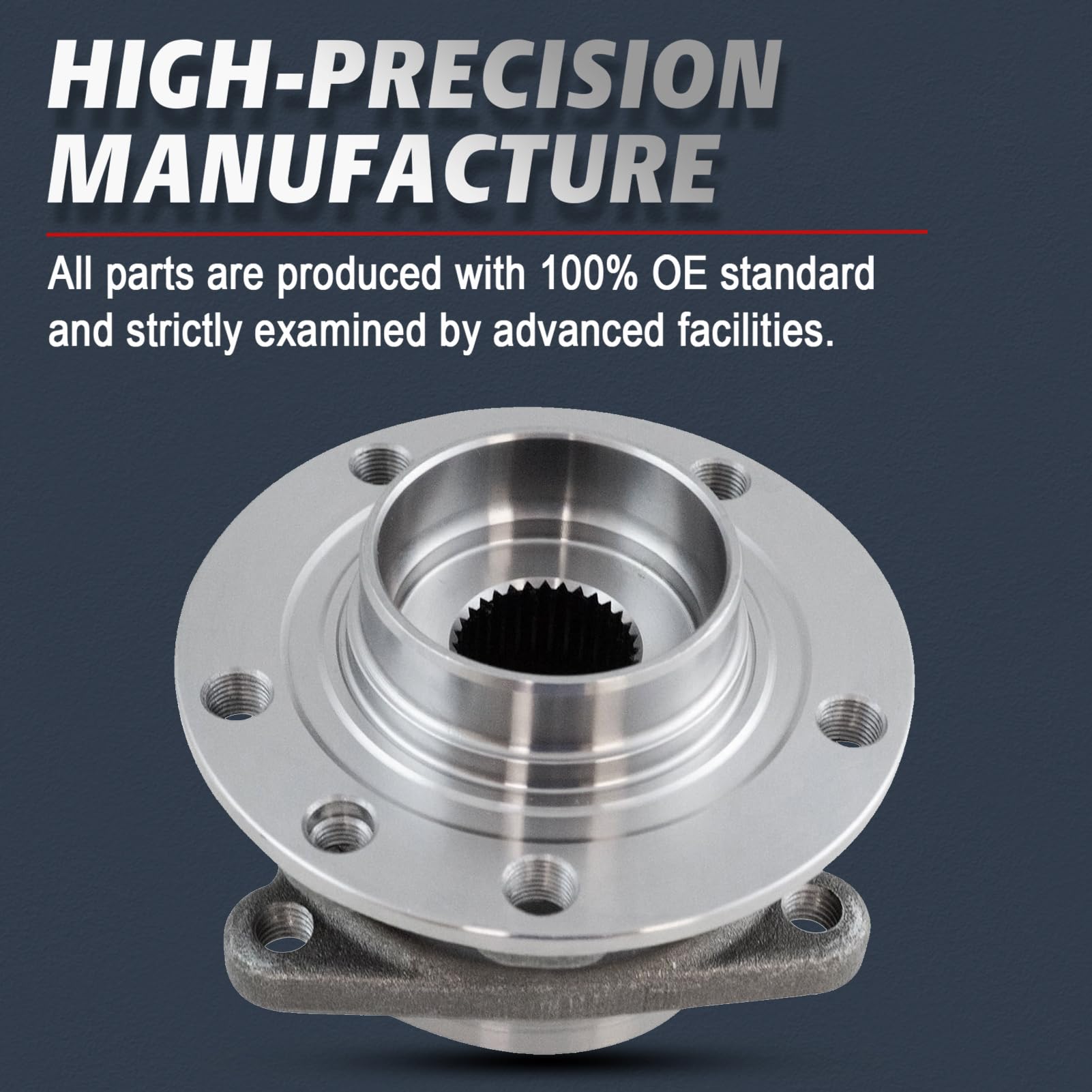 Autoround 512513 Wheel Hub And Bearing Assebly Copatible - Want It All