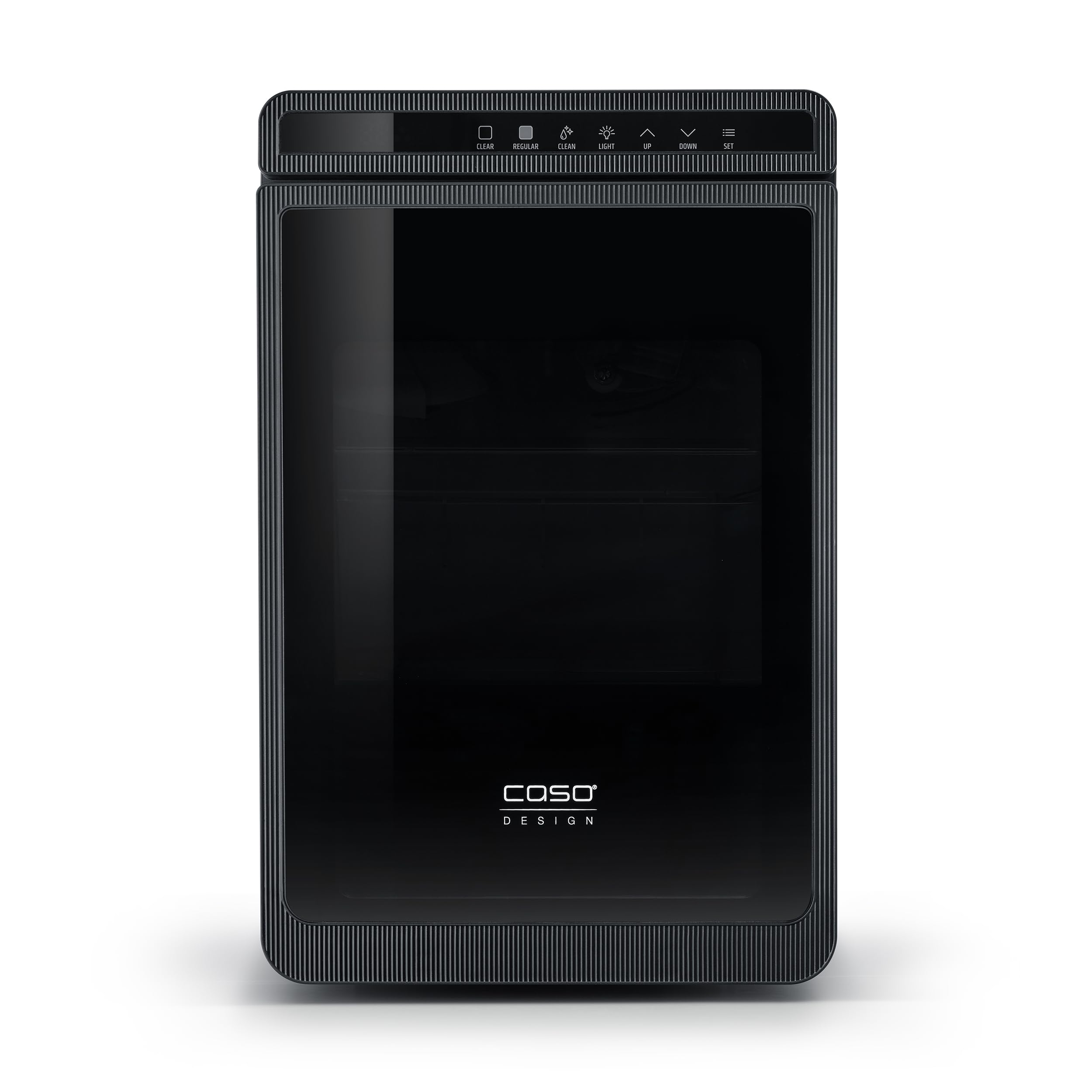 CASO IceCube Pro Eiswürfelmaschine, kristallklare XXL-Eiswürfel 40 mm, längere Schmelzzeit bis 90 Min., 9,3 kg Eis in 24h, selbstreinigend, für Whisky, Gin & Cocktails