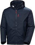 Helly Hansen Men's Crew Hooded Midlayer Jacket, Navy 2.0, L - 1