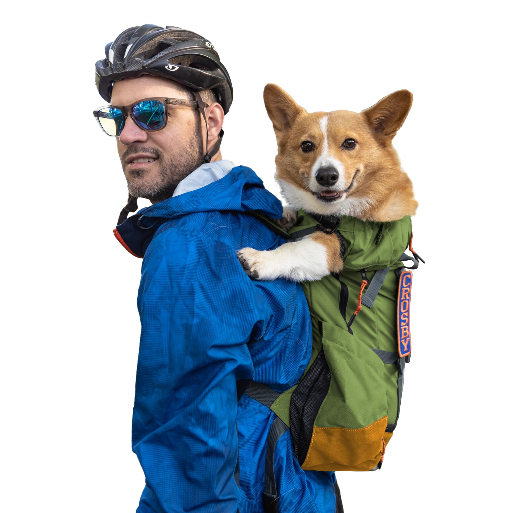 K9 Sport Sack Urban 3 - Medium, Leafy - Ideal for Dogs with 17-19” Back Length - Dual-Use, Backpack-Style Carrier + Everyday Pack