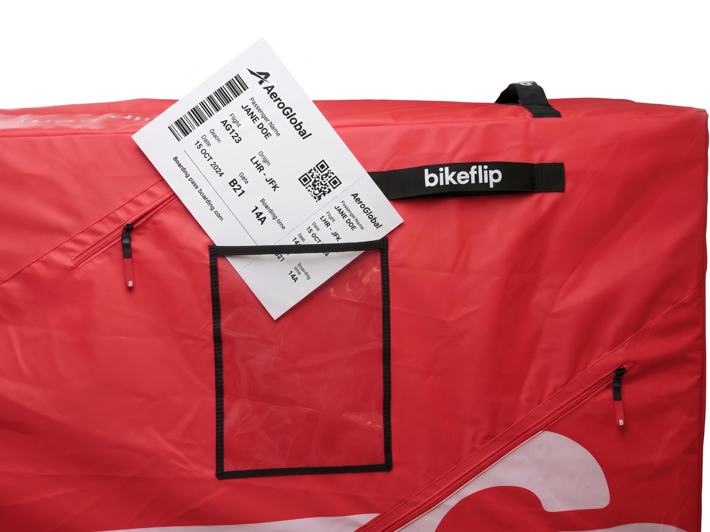 Go Borsa da Trasporto Impermeabile e leggera per Biciclette, Sacca contenitiva per Bikeflip Box Standard e Pro, Trolley con Maniglie e ruote, Valigia per Trasporto Bici (MEDIUM (158x37x86cm))