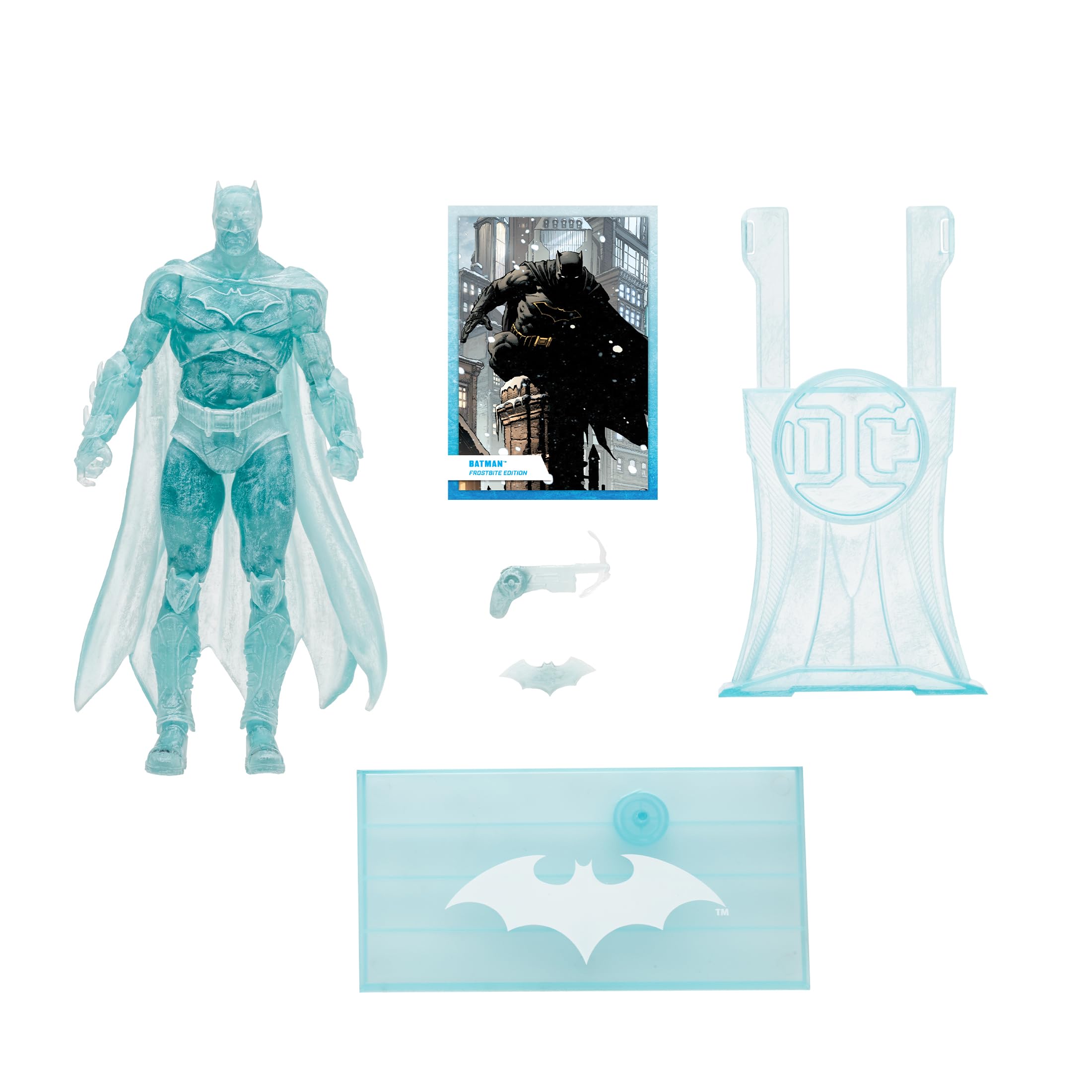 DC Multiverse Figurine Batman (DC Rebirth) Frostbite Edition (Gold Label) 18 cm, Negro, 18