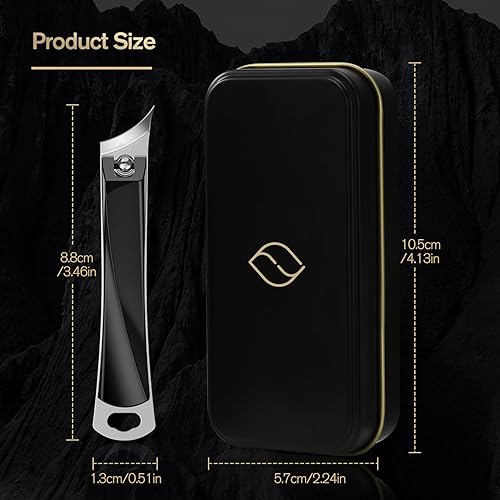 Miniatura 7 de FERYES Cortaúñas encarnadas, cortaúñas de hoja curva inclinada para uñas gruesas de los pies y uñas encarnadas, podólogo para personas mayores y