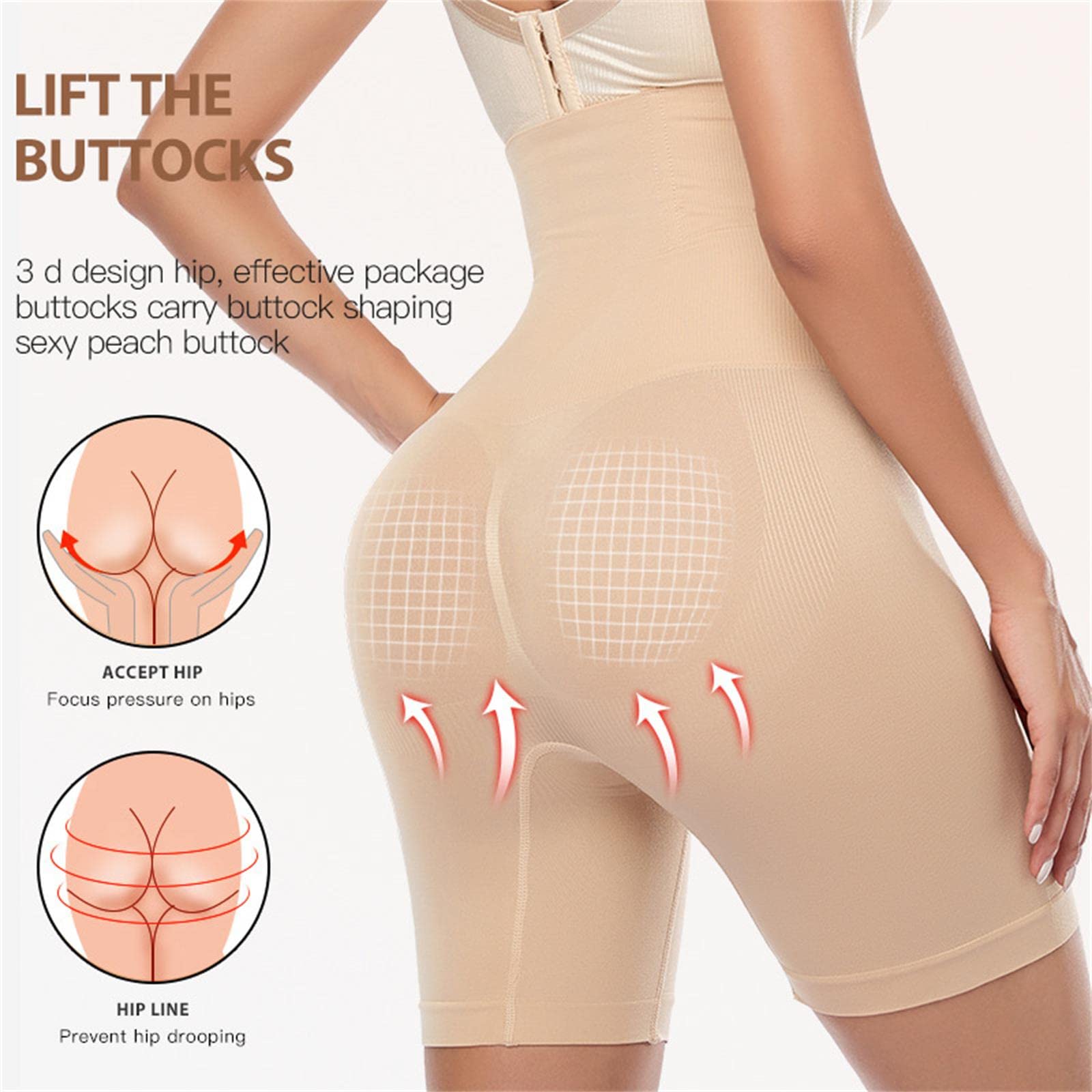 Guaina Modellante Donna Donne Stirt Tummy Control con Gancio Cancelle High Wepewear