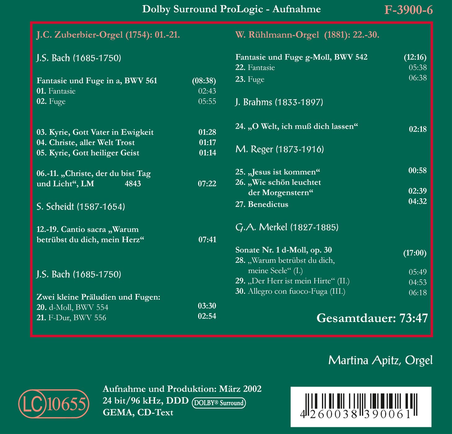 Zwischen Barock und Romantik
