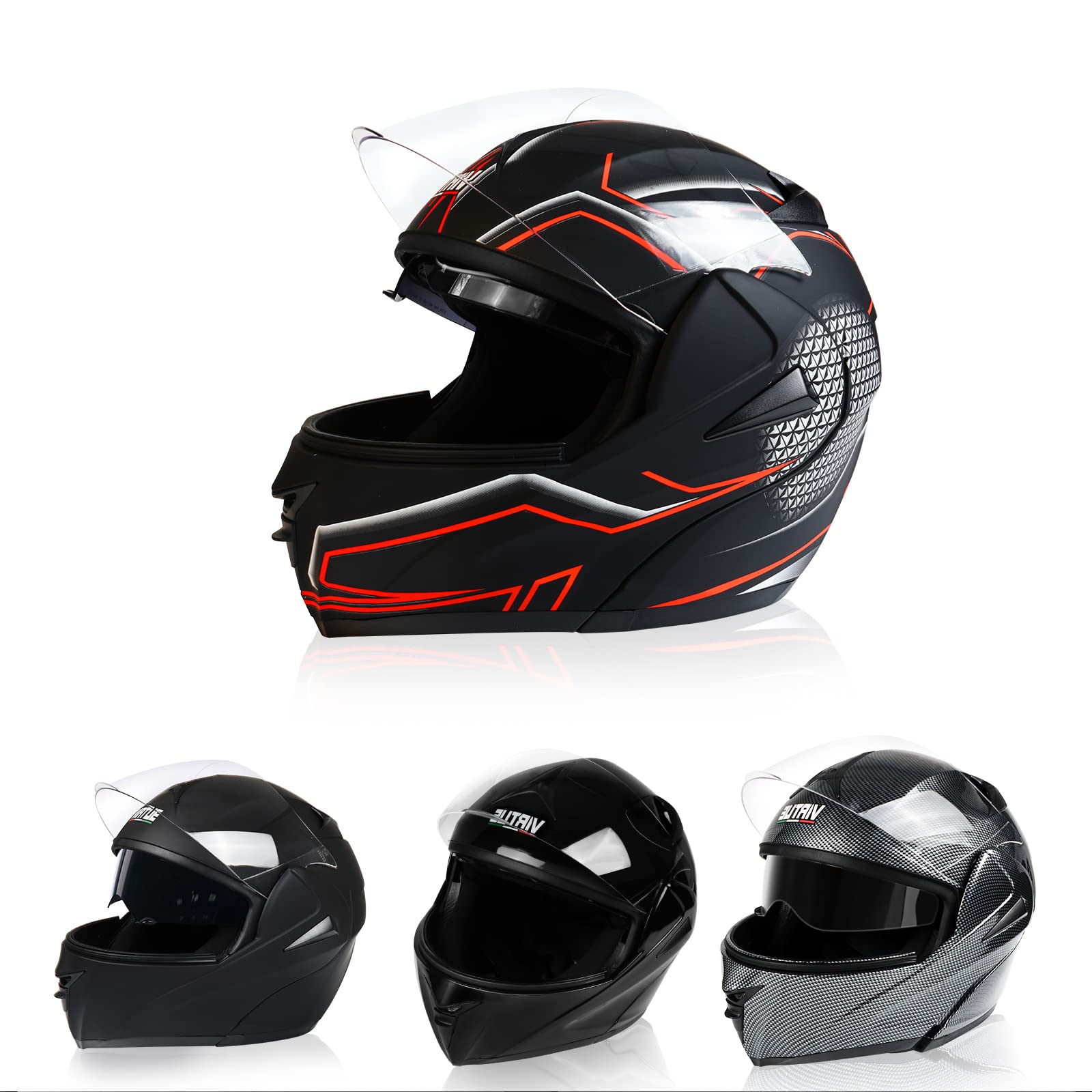 Buy Shikha Motorcycle Helmets with Full Face for Adults Men Women/Youth