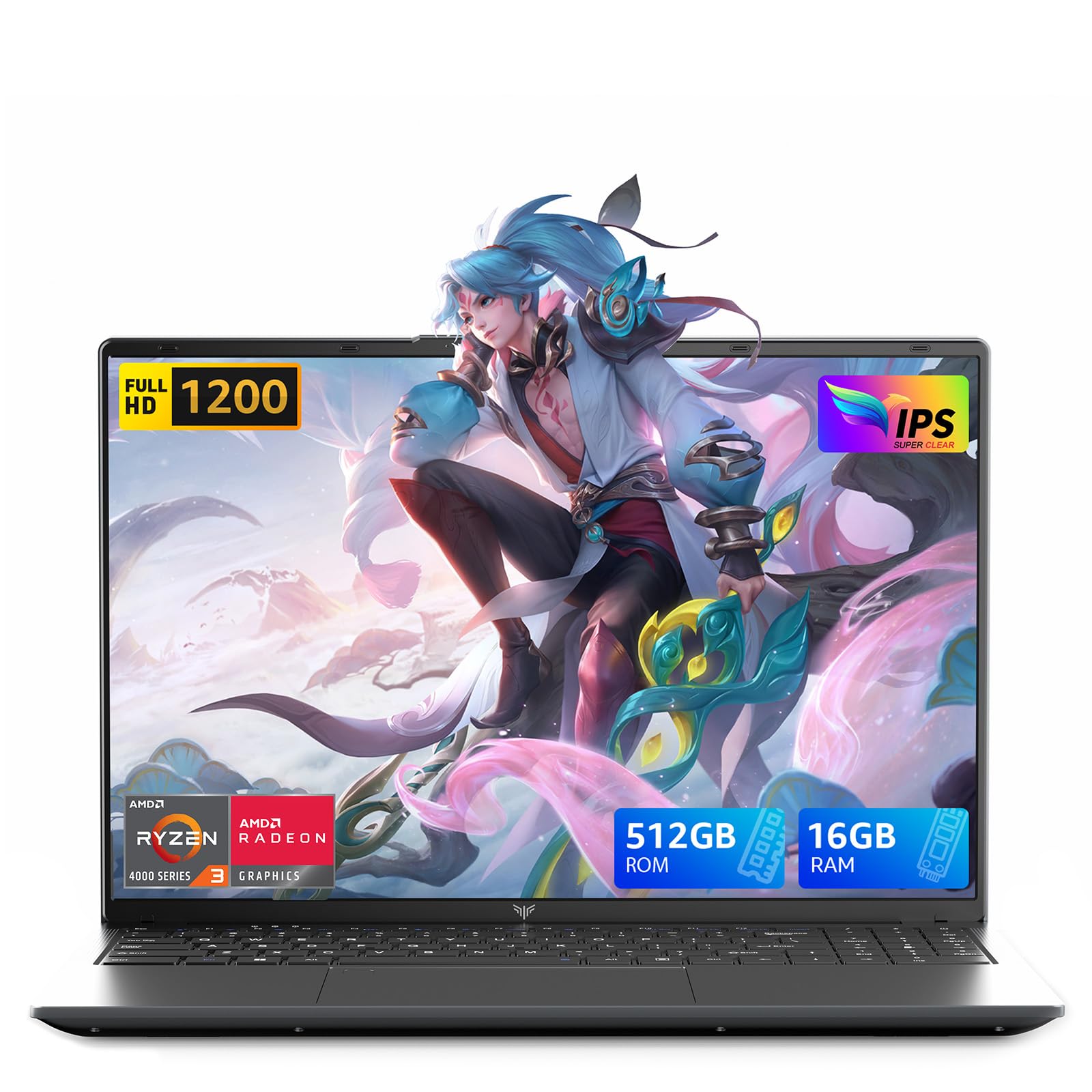 scaffetto portatile per laptop 16 inch con connessioniwifi bluetooth