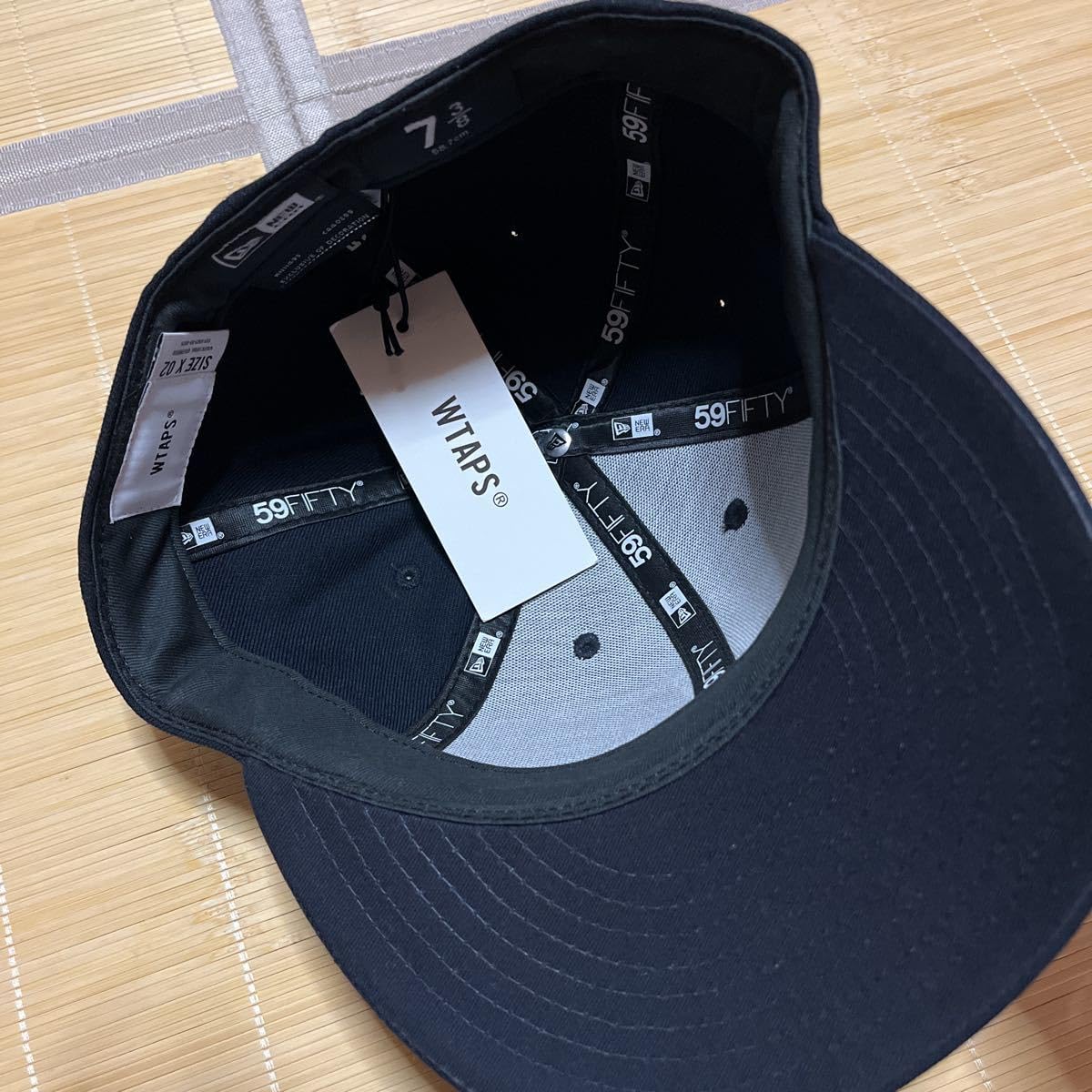 新品 サイズ03】WTAPS × NEWERA 59FIFTY LOW PROFILE CAP ネイビー 7 1 