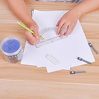 Vista 5 de Morepack 840 repuestos de plomo, 0.028 in HB, repuestos de lápiz mecánico resistentes a roturas, 70 tubos (840 piezas)