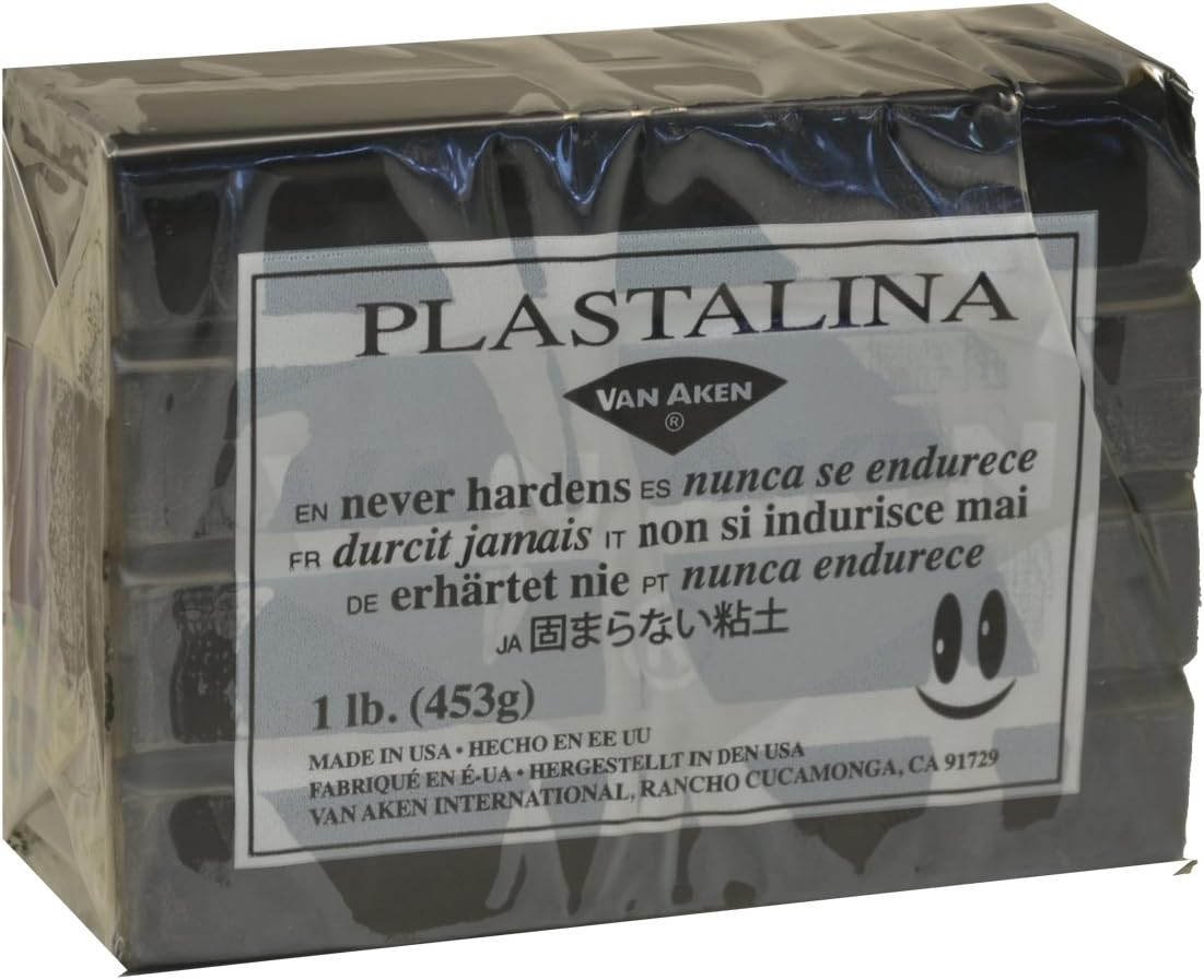 Van Aaken Modeling Clay 1Lb Black