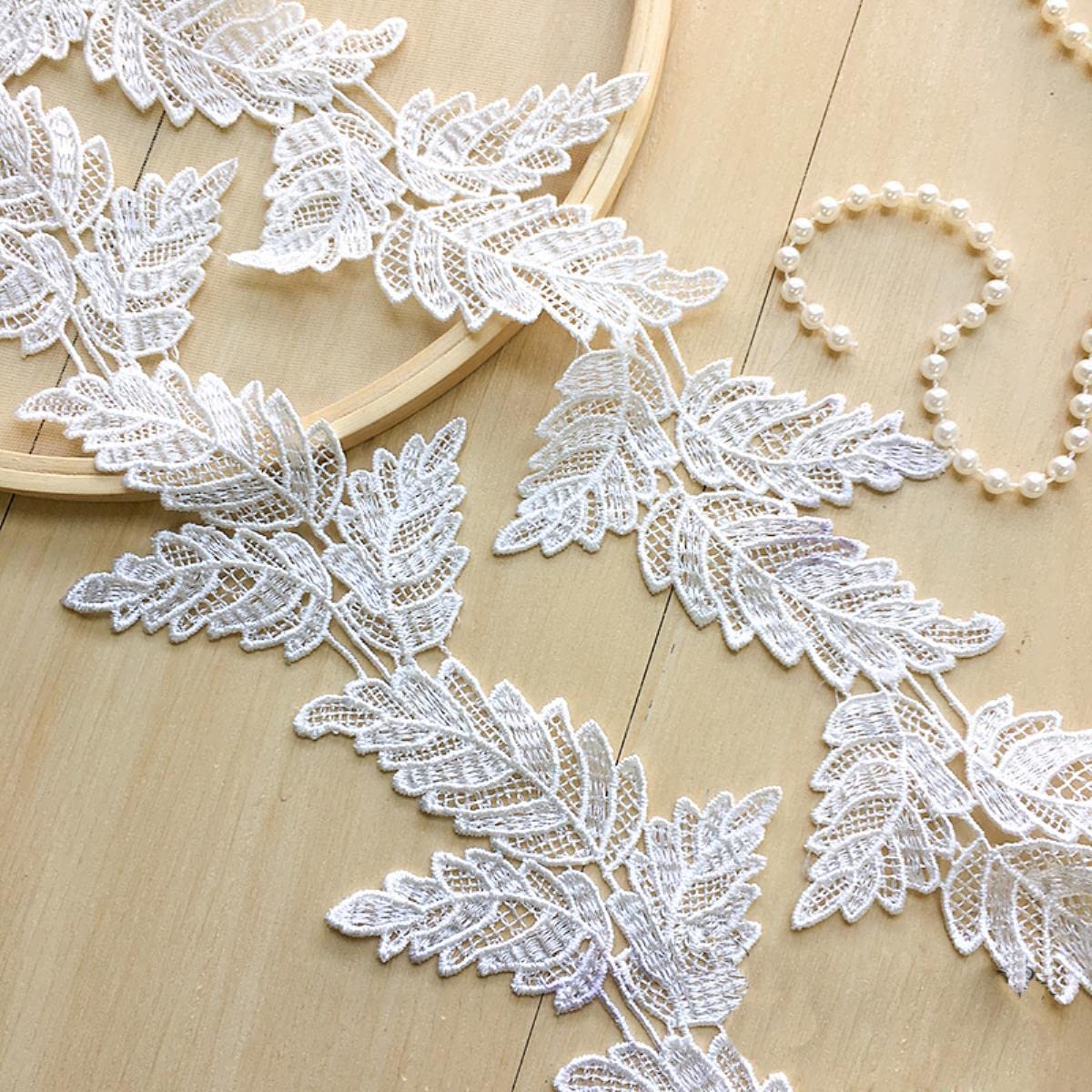 Nastro Di Pizzo Arricciato In Chiffon Da 9 Iarda All'ingrosso - Foto 9