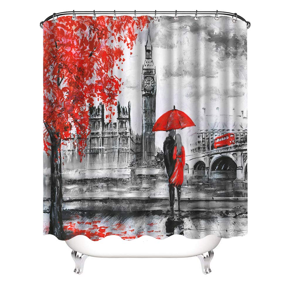 Romantic Shower Curtains Curtains & Drapes