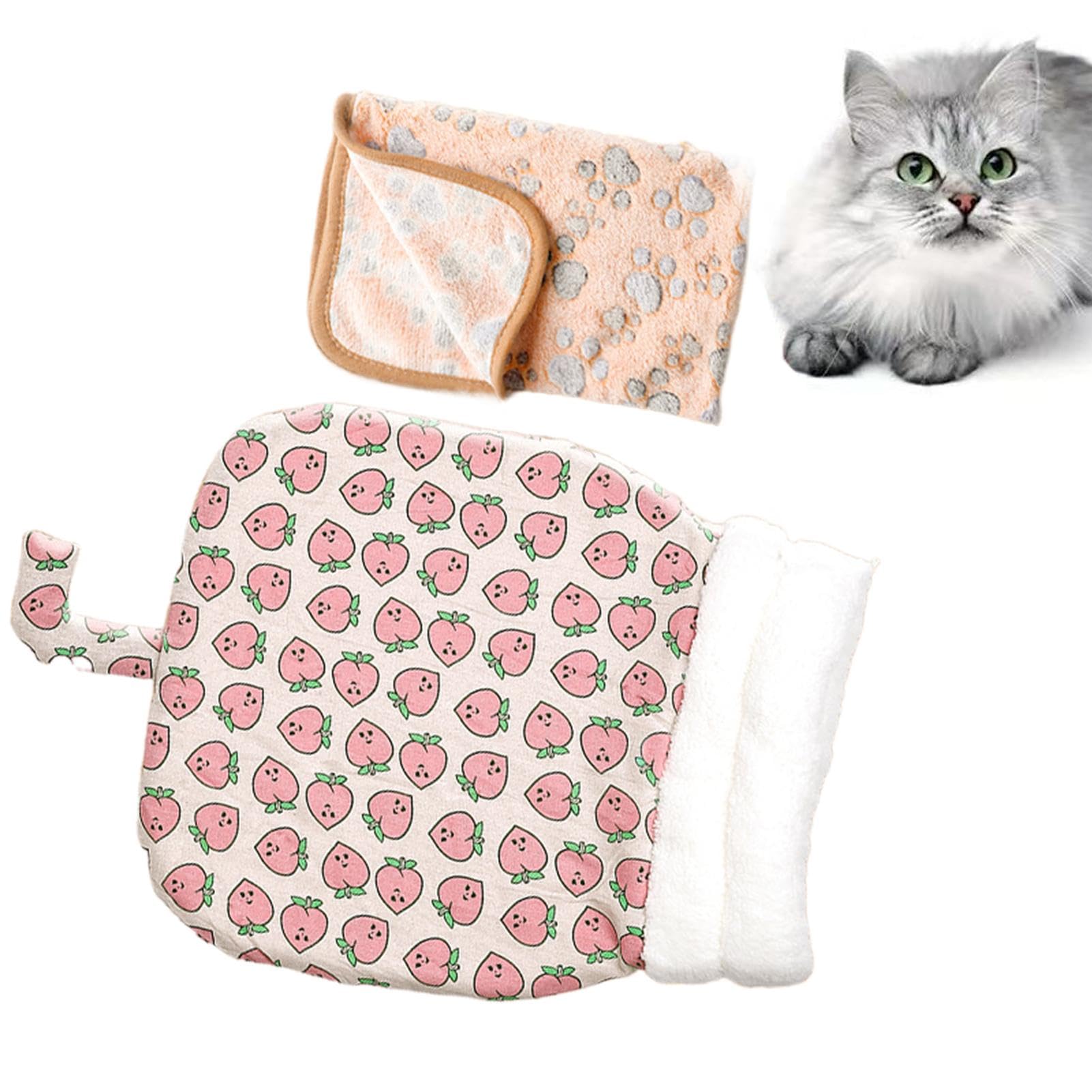 Sac de couchage pour chat et lit pour chaton chaud et douillet