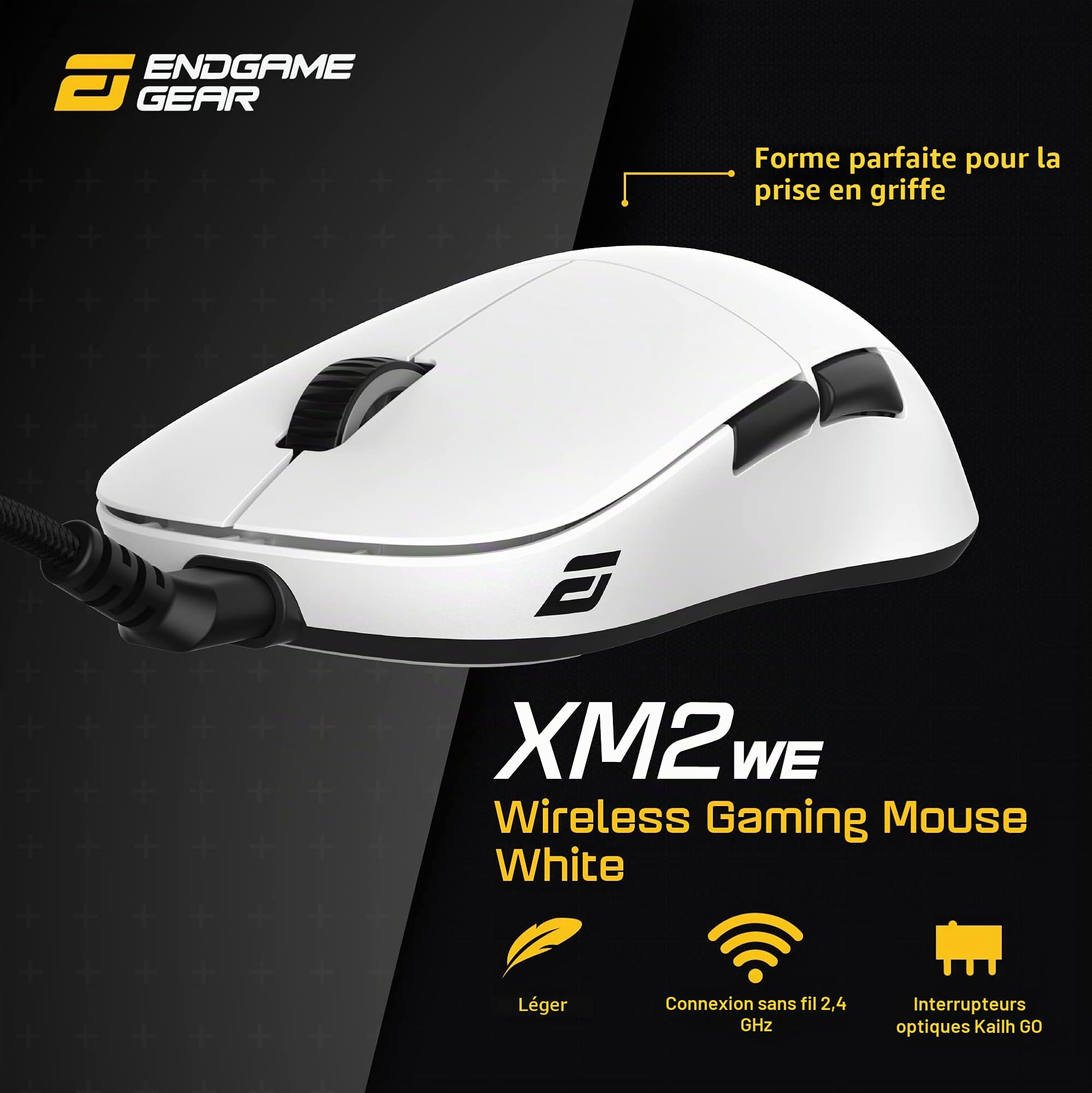 Endgame Gear XM2we Wireless Gaming Maus - weiß