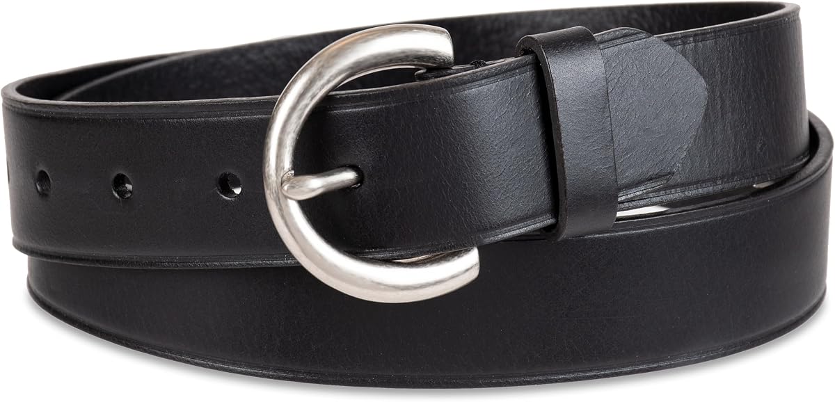 Cinturón Jean Logo para mujer con borde de corte redondo