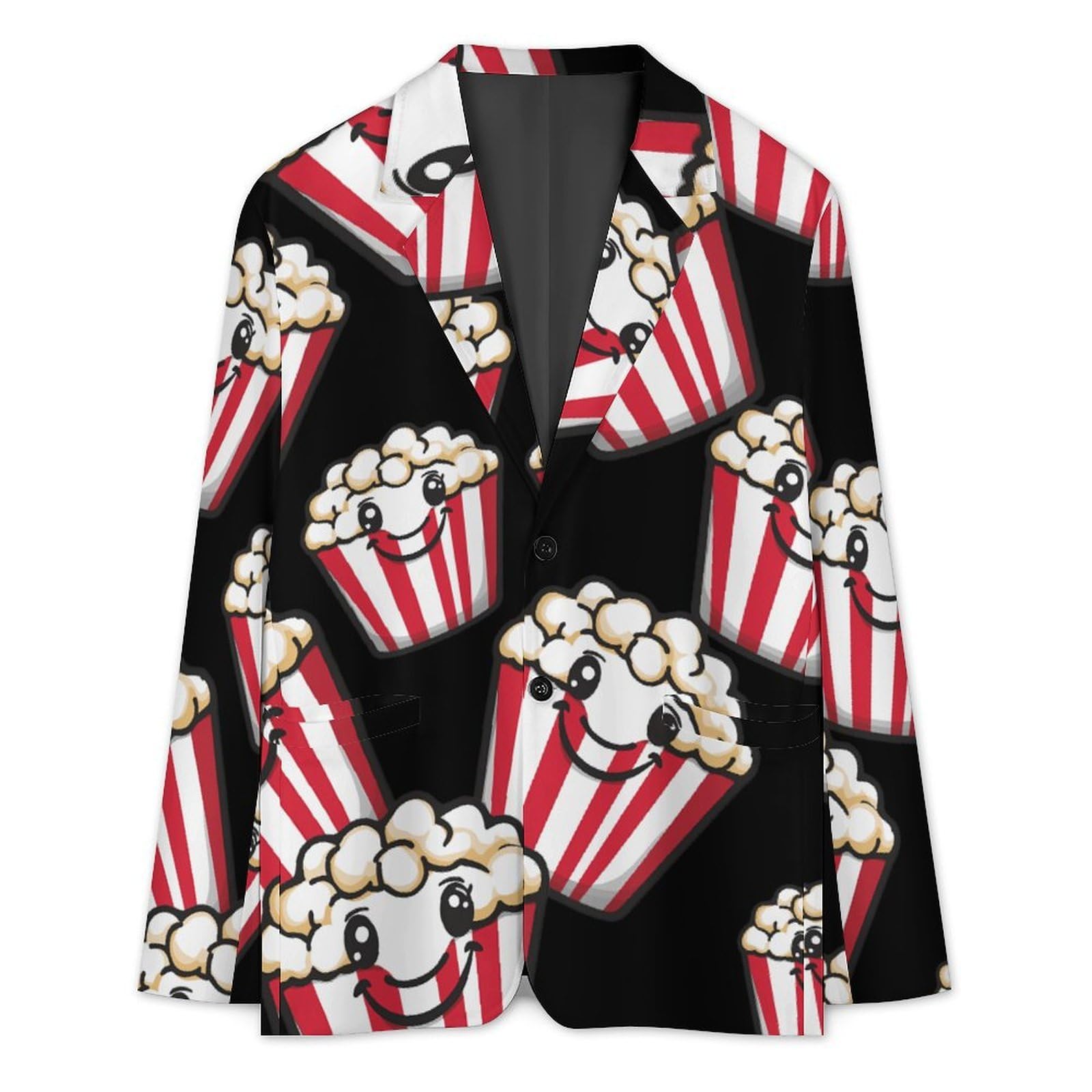 Lindos blazers casuales para hombre, con dos botones, elegante, para negocios