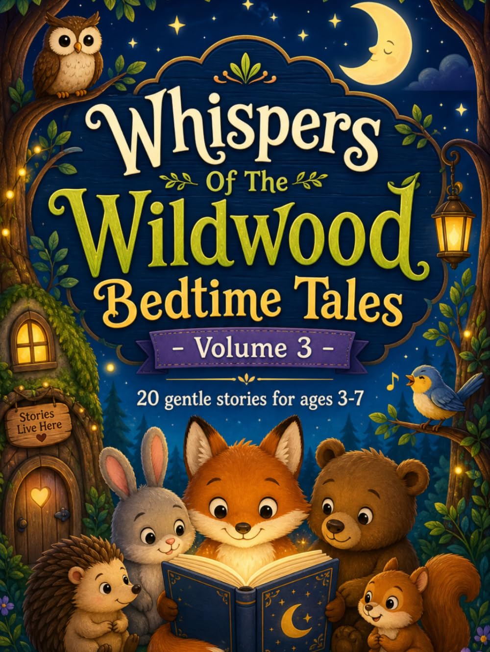 Whispers Of The Wildwood Bedtime Tales - Volume 3: 20 Gentle Animal Tales for ages 3-7