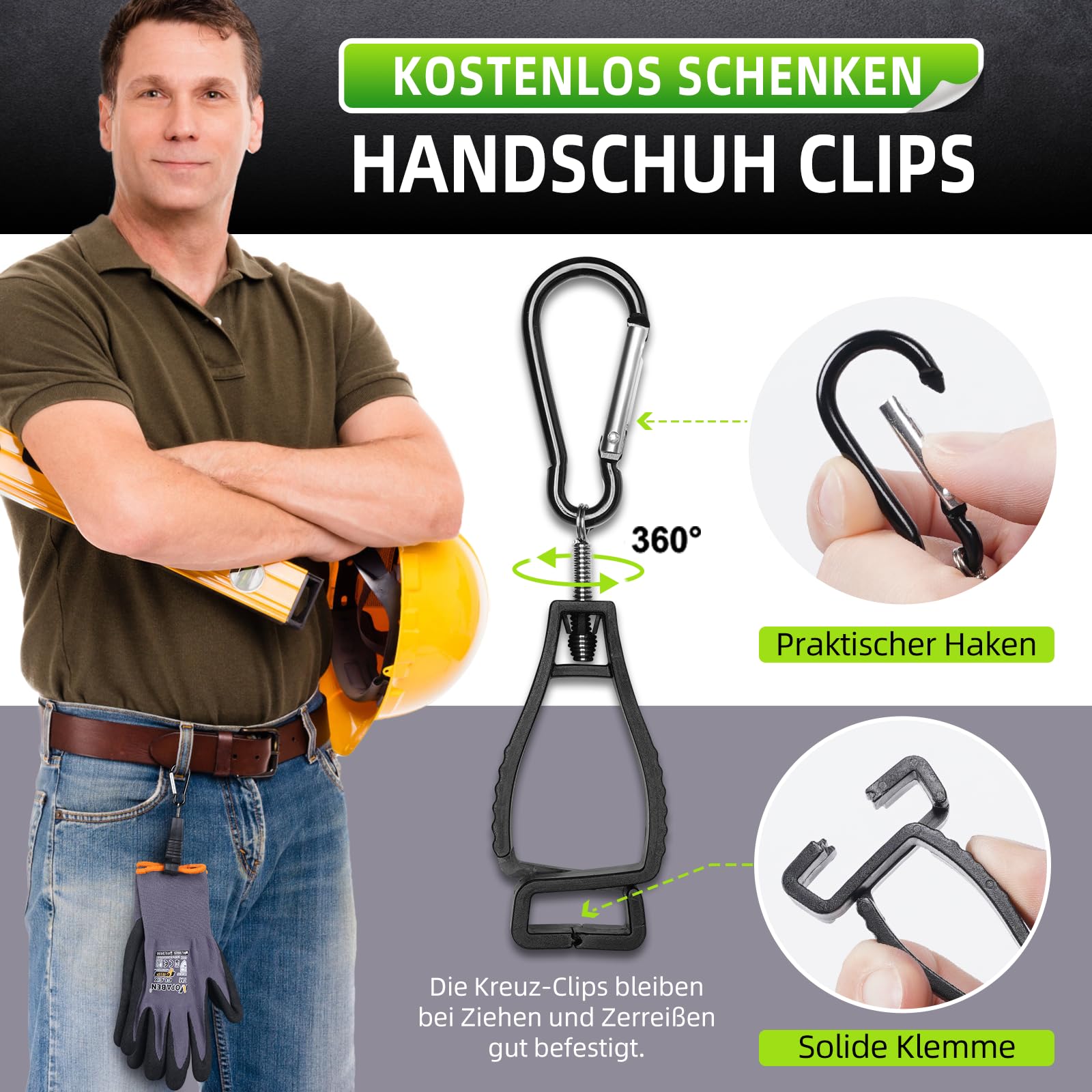 3 pares de guantes de trabajo para hombre, guantes de montaje con agarre óptimo y sensibilidad táctil fina, resistentes al aceite y transpirables, guantes de protección industrial para mecánicos y