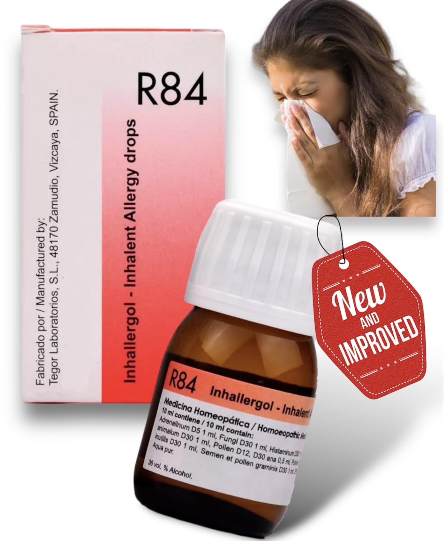 Dr Reckeweg R84 Allergy Drop 30ml - Set of 1 BOTTLE (B0CH97Z5QF) Amazon Price History, Amazon Price Tracker