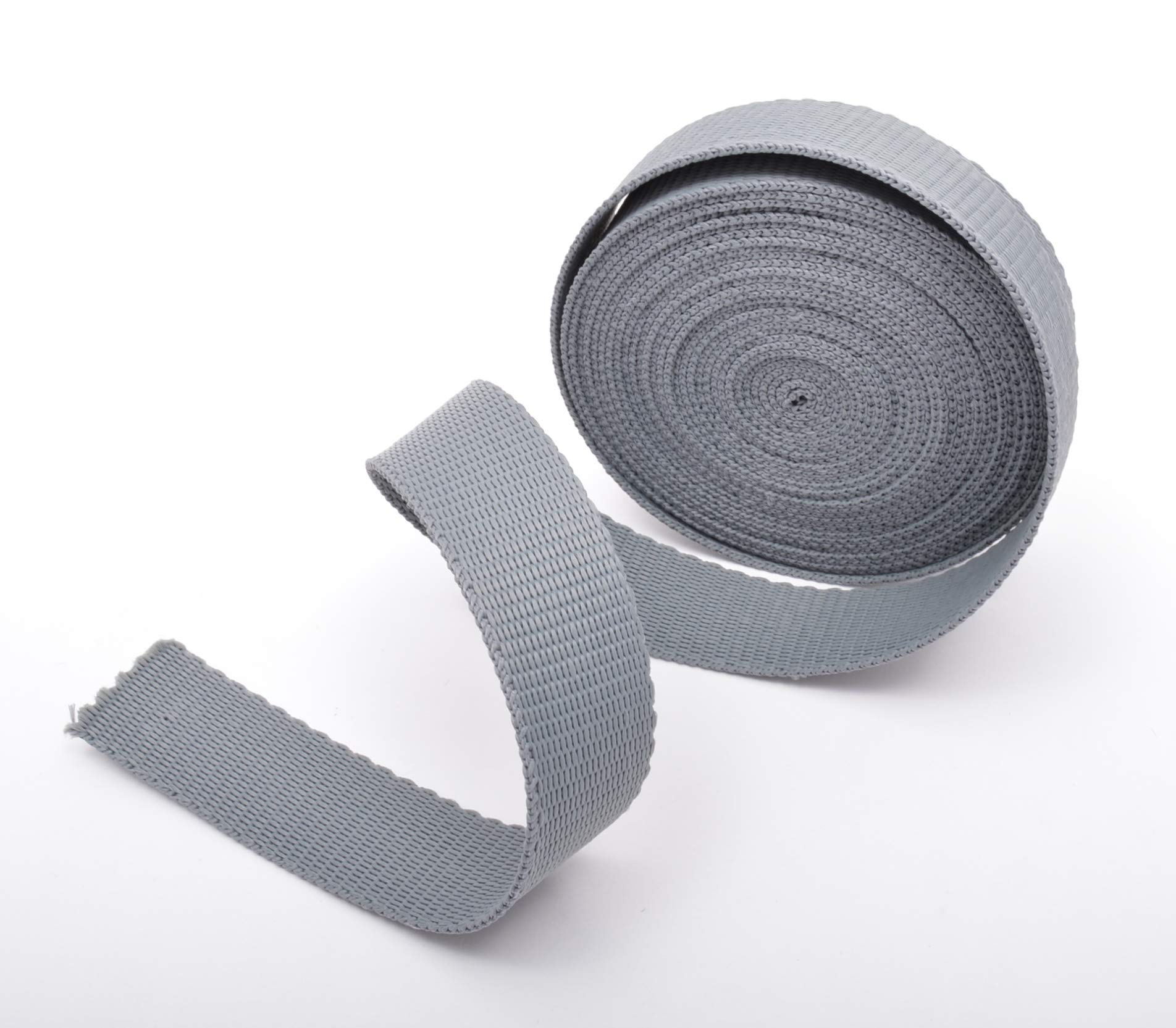 Trimz Webbing, Grey, 25mm x 10m