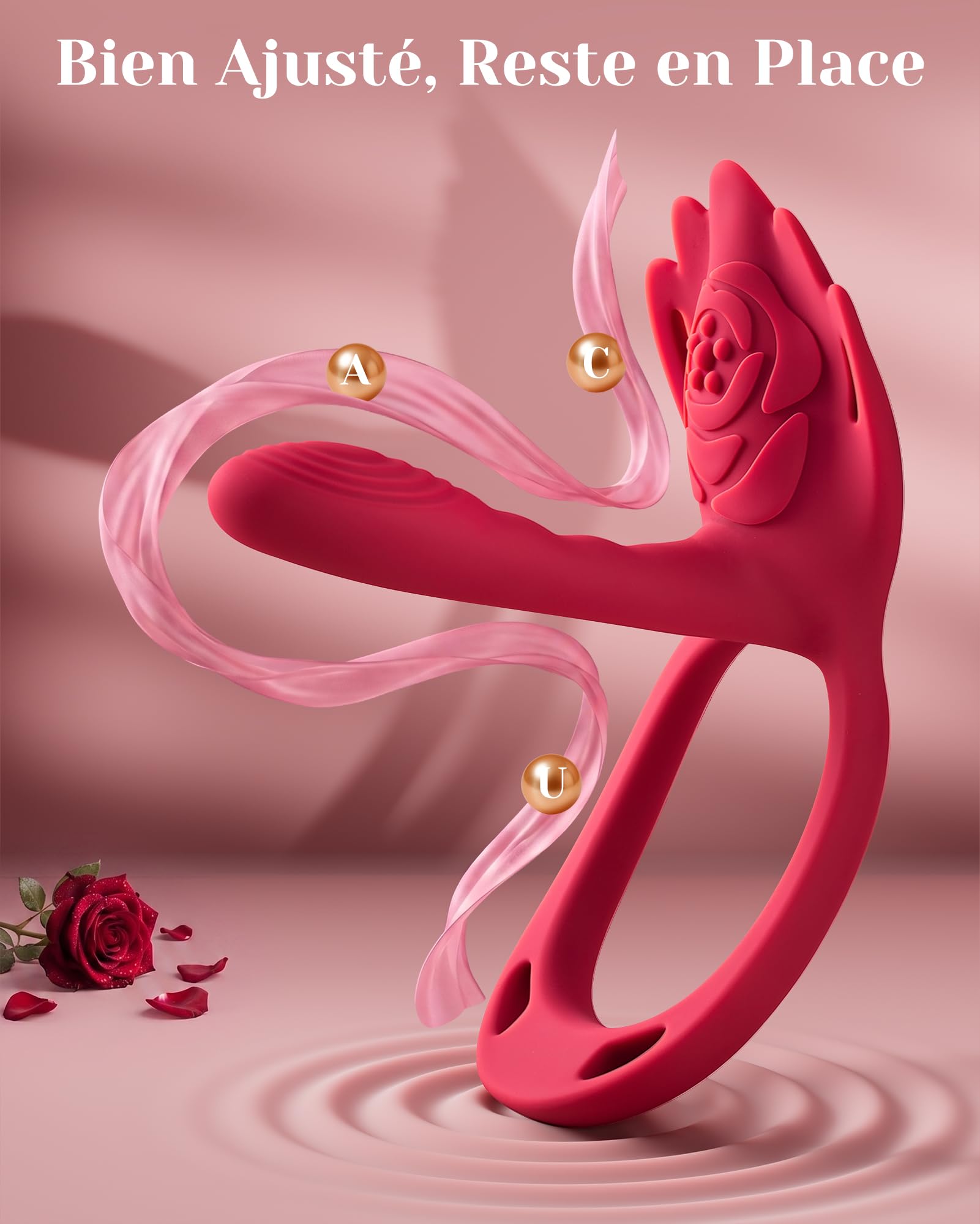 Sextoyse Couple Plaisir à Distance Puissant Vibrant Mains Libres Sex Toys | 9 Modes Portable Télécommande Vibromasseur Clitoridien 3 en 1, Vibromasseurs Feminin Sextoy, Gode Femme Sex Vibro-masseur