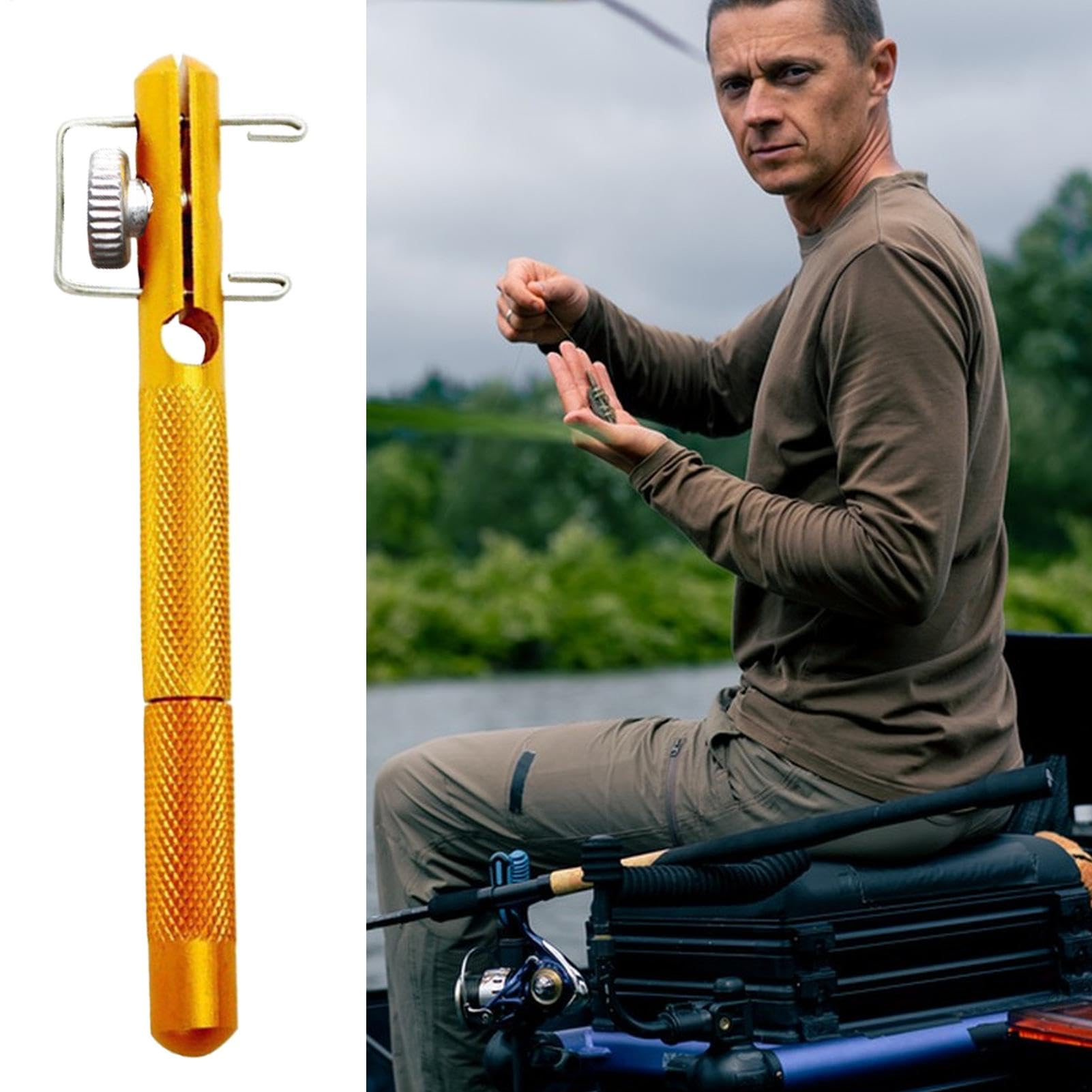 Fishing Knot Tying Tool, Fishing Tools Knotting Tool, Knot Quick Tying Tool, Cool Gadgets For Fishing, Hook Nippers For Fishermen, Fishing Accessories, Fishing Knot Tool For Beginners
